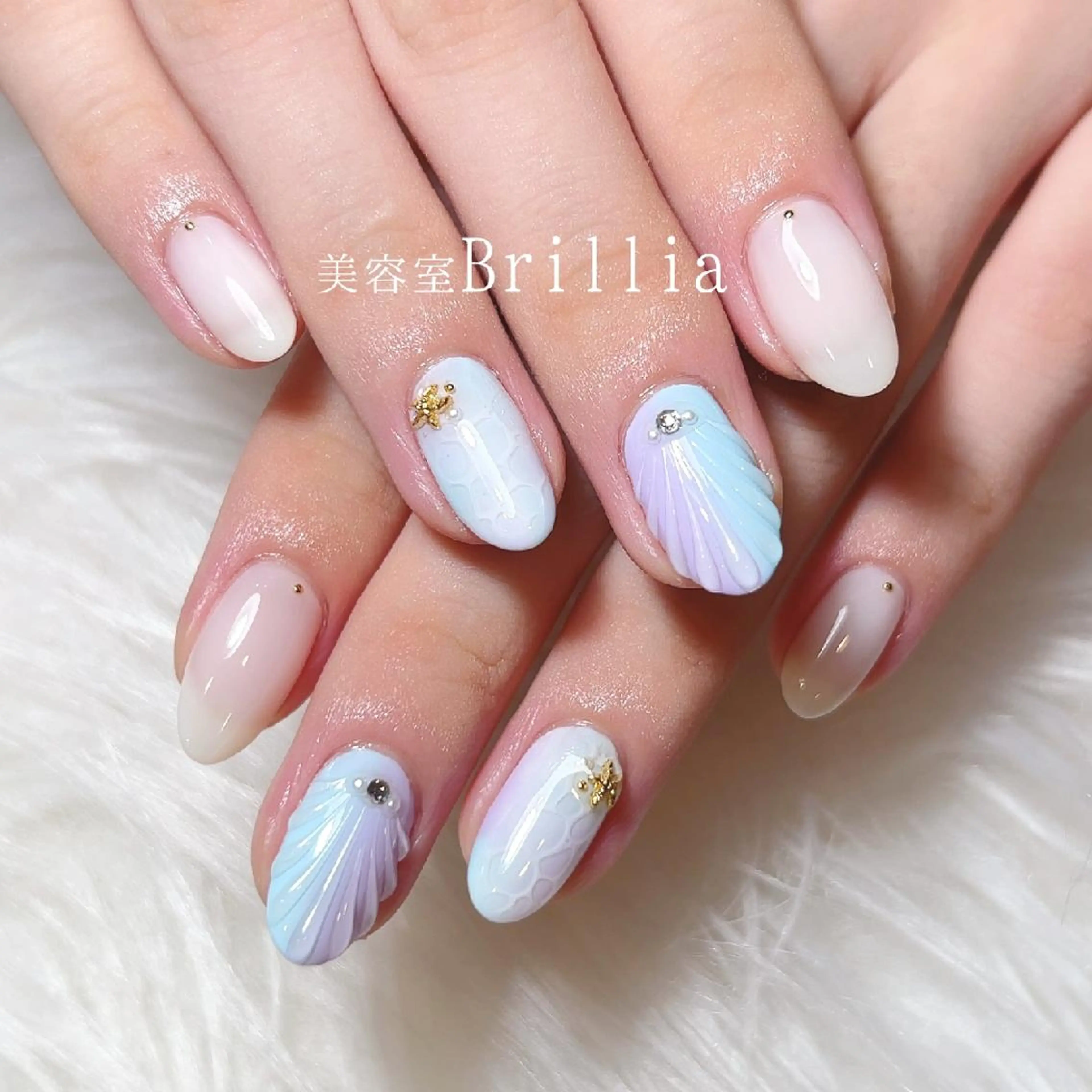 ネイル ハンドネイル 柴田 彩のネイルデザイン