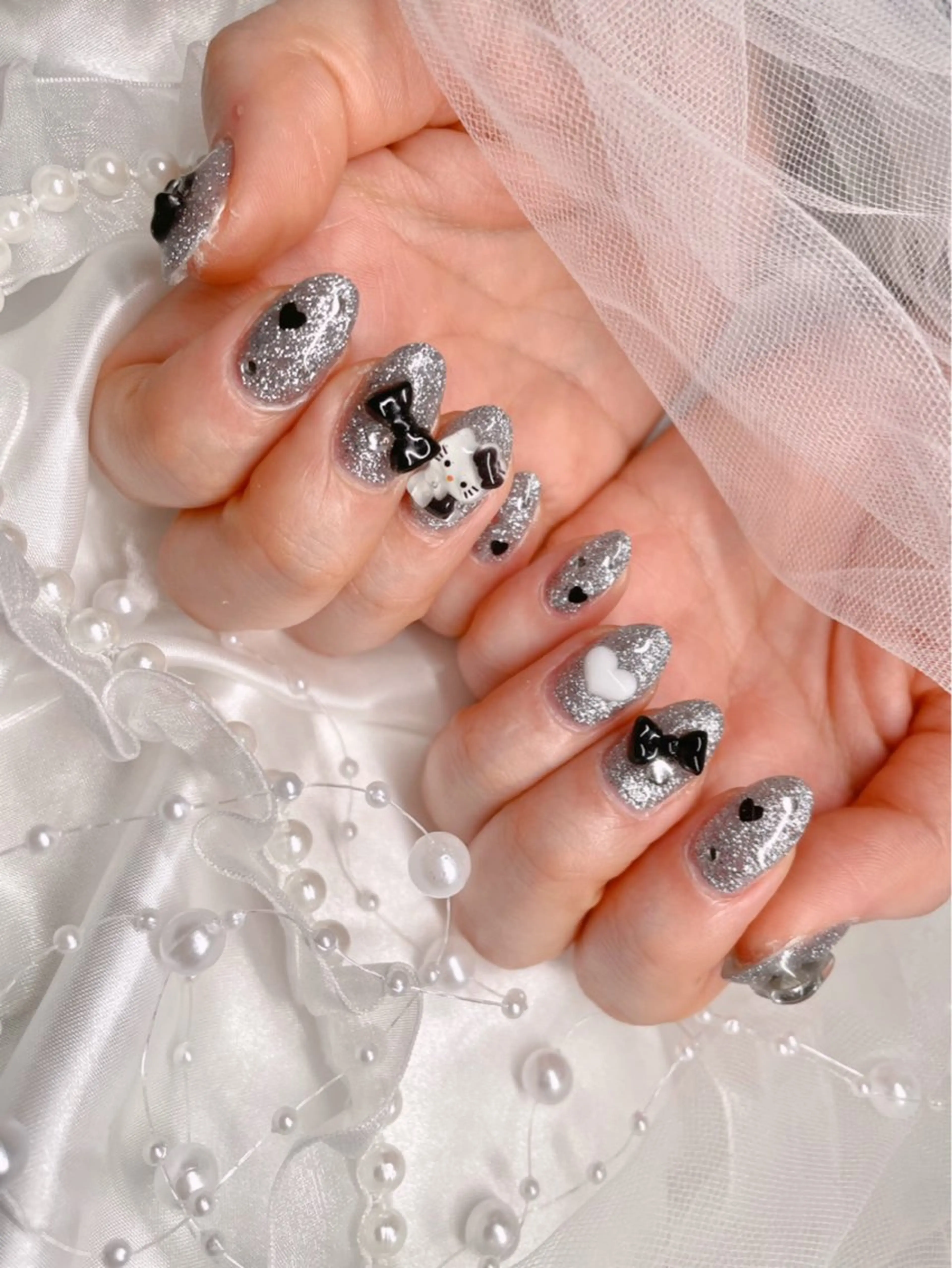 ネイル フラッシュネイル ハンドネイル ゆりか ジョアアンジェ福島のネイルデザイン