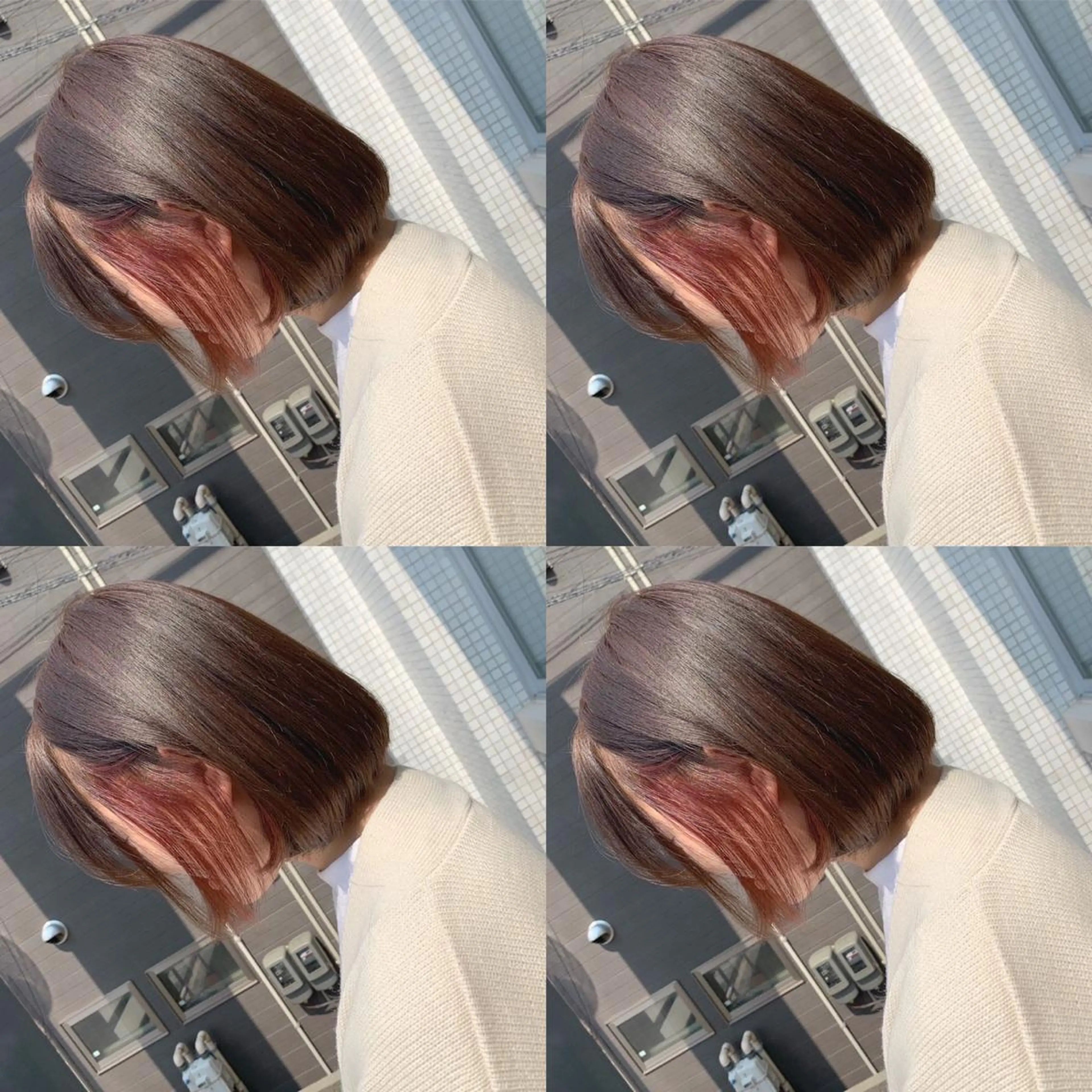 ミディアム カラー アブアイ所属・艶髪・酸性ストレート フリツのヘアスタイル