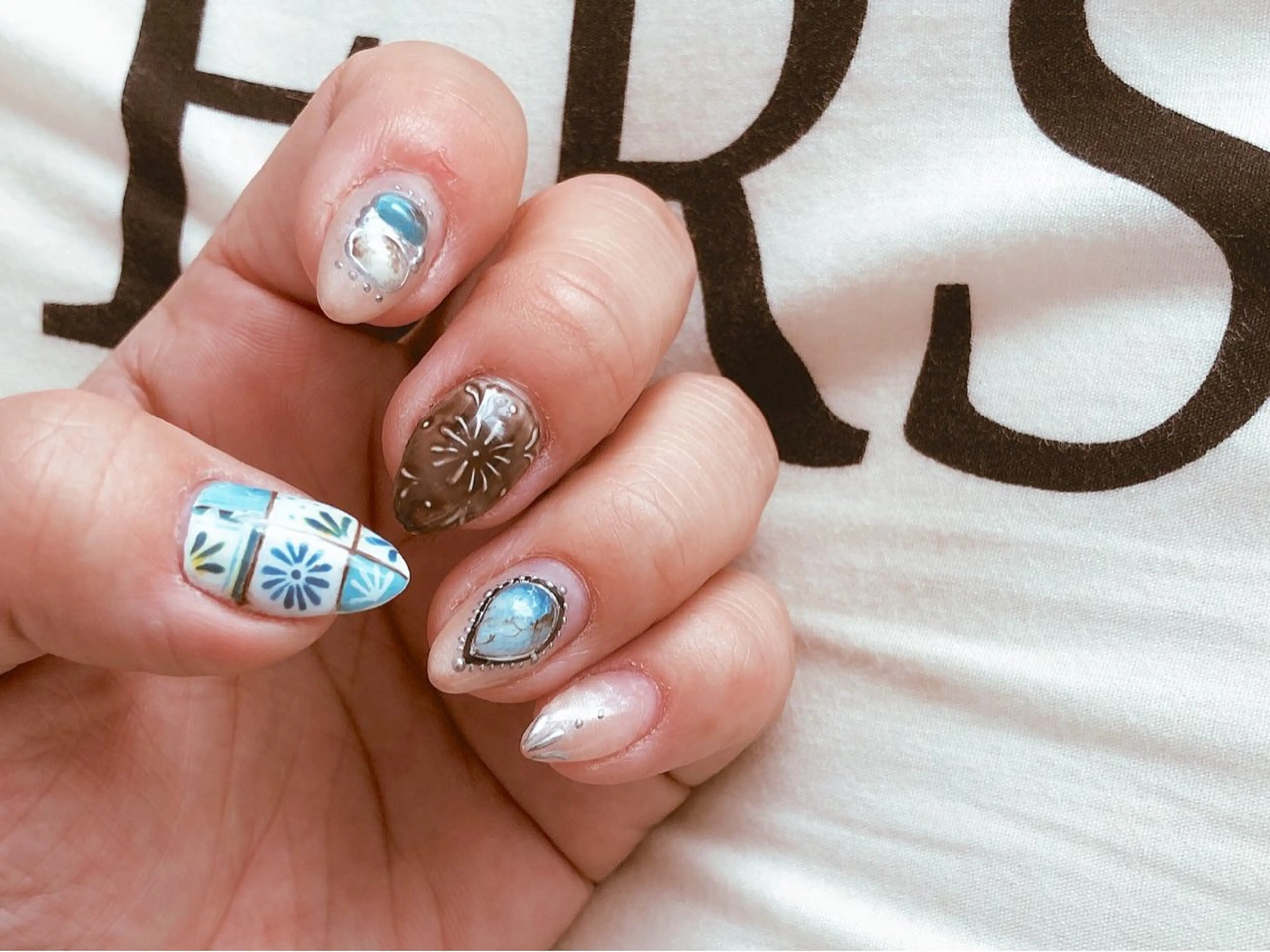 ネイル 持ち込み nailsalon Lietoのネイルデザイン