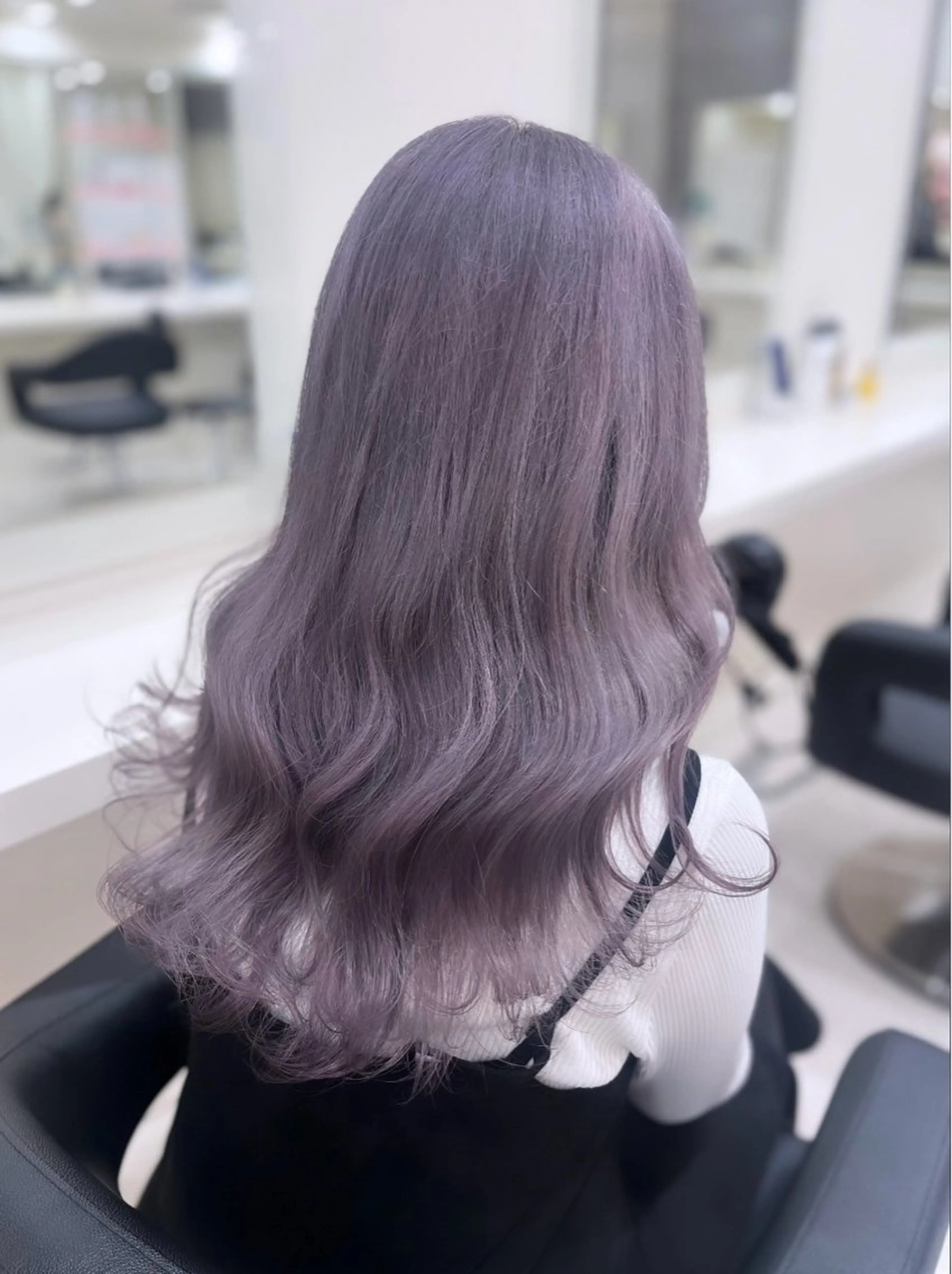 ロング 韓国ガーリー🤍ハイ トーン🤍Ayanaのヘアスタイル