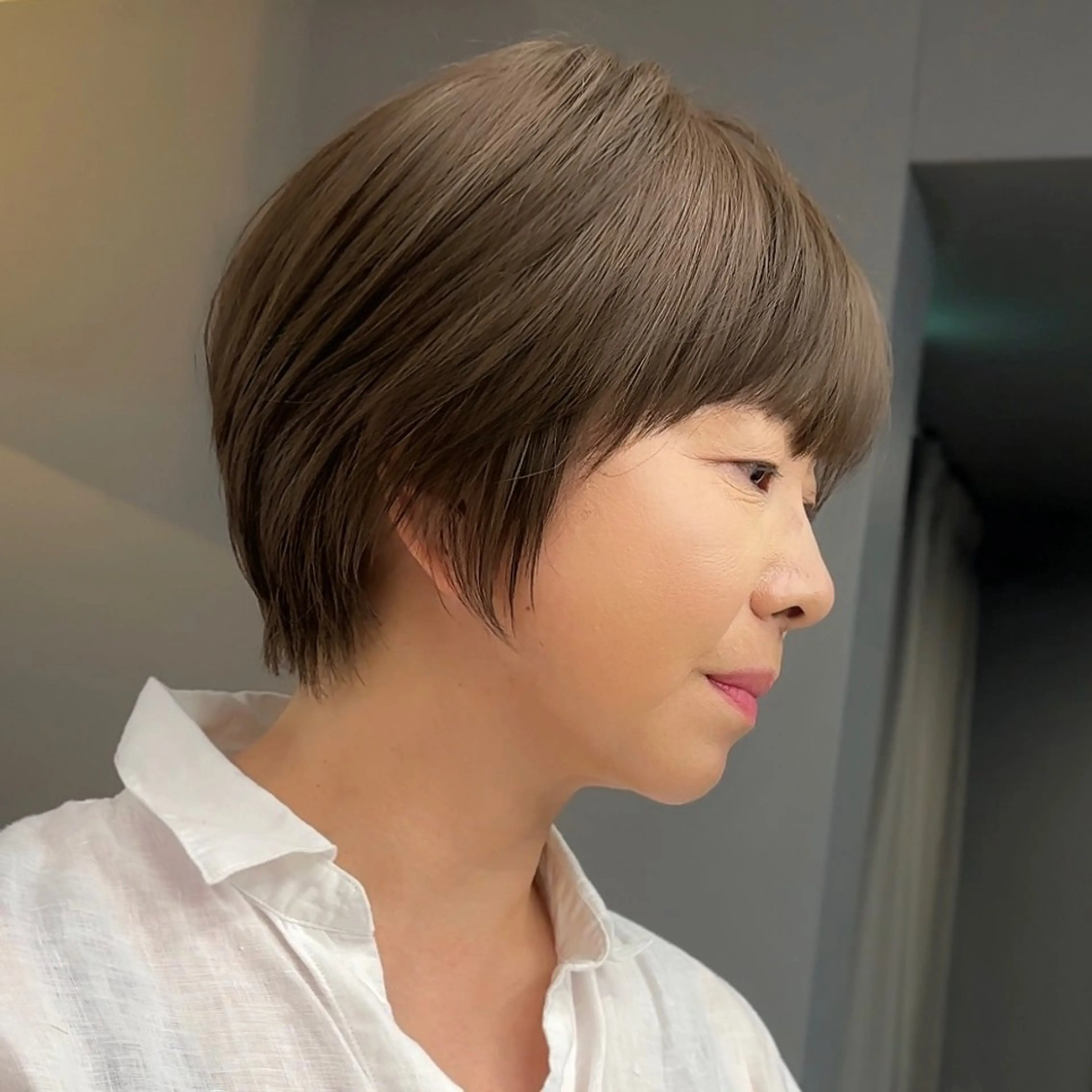 ショート 岸本 理希のヘアスタイル