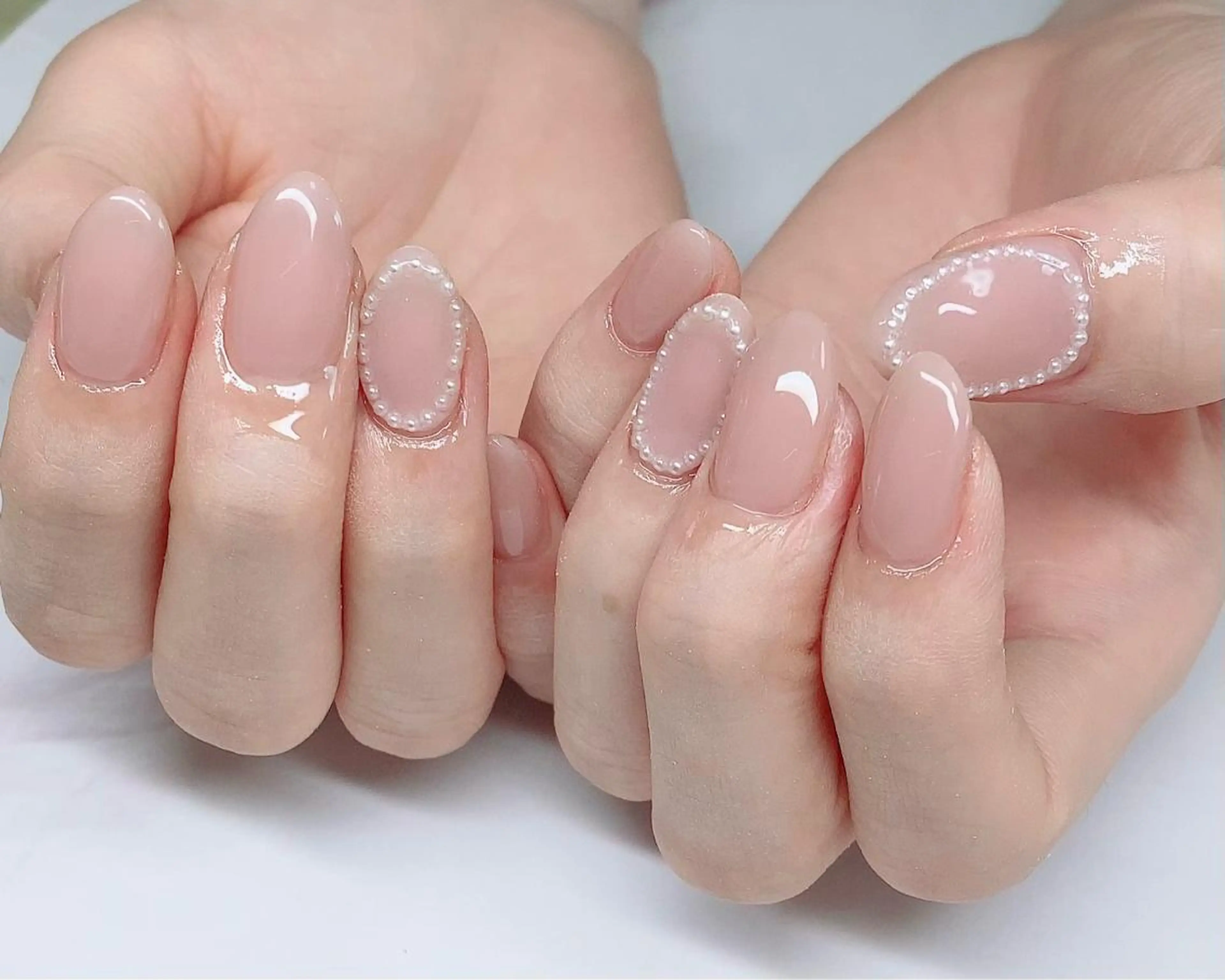 ミディアム カラー ネイル オフィスネイル Nail_by N1のネイルデザイン