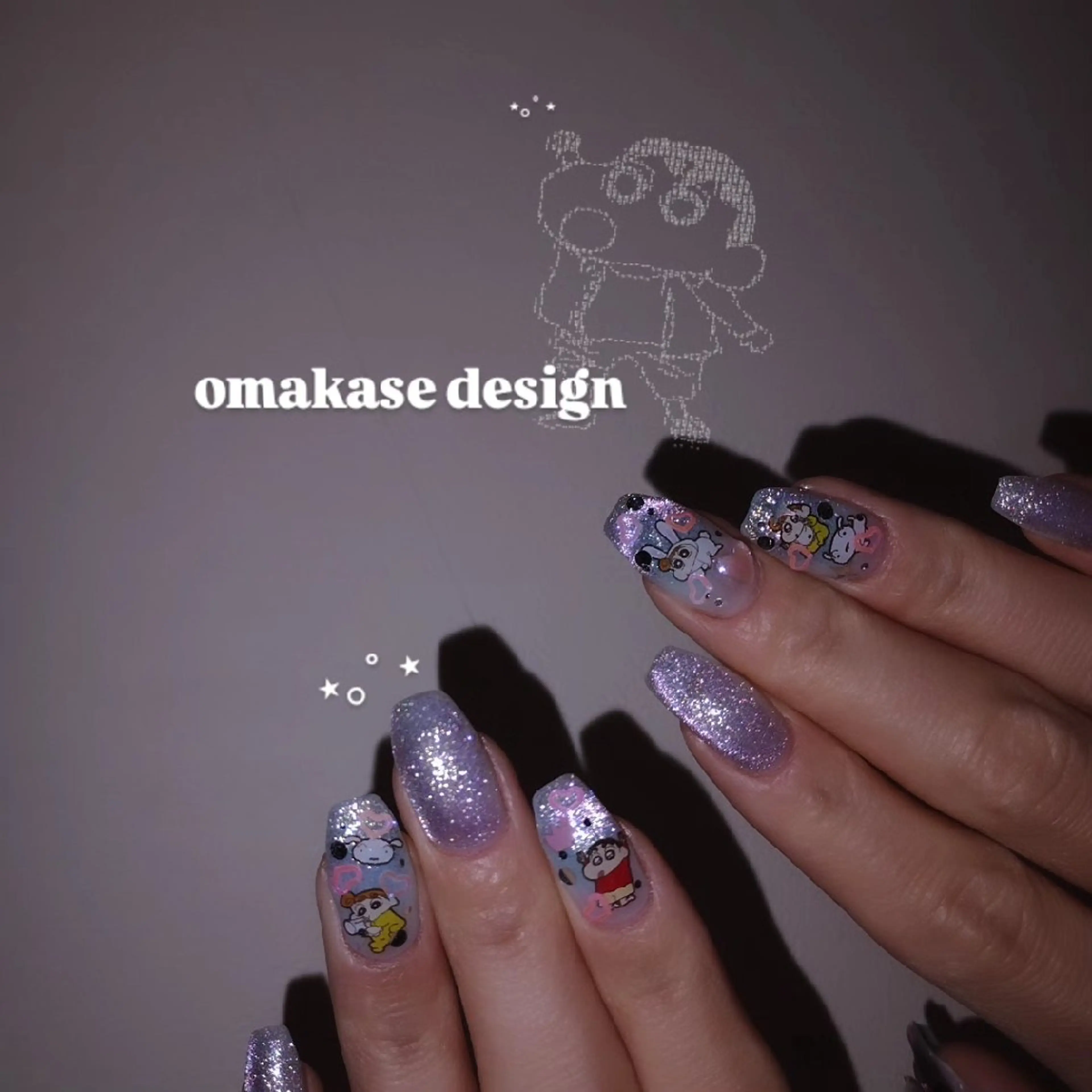 ネイル 持ち込み 424 nailsのネイルデザイン