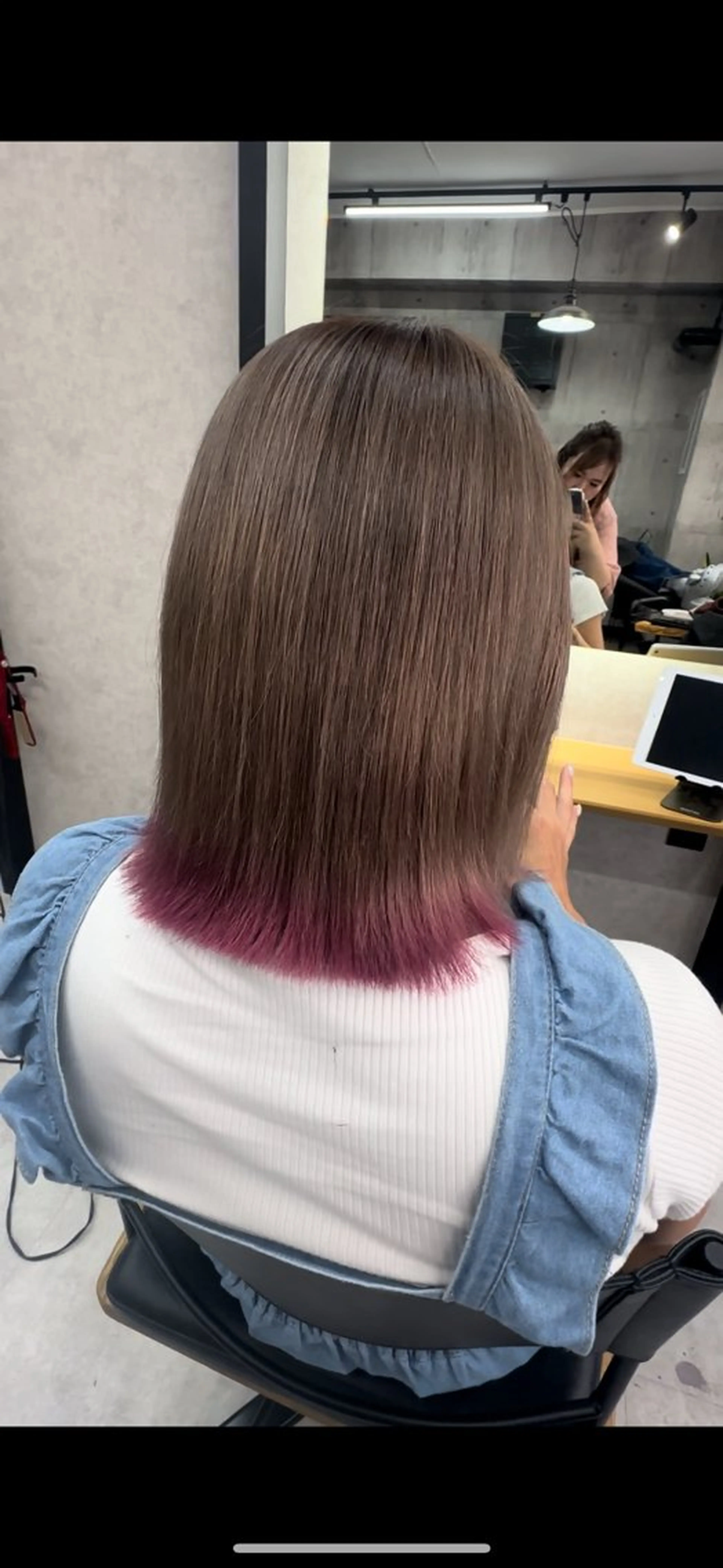 ショート カラー KITAMURA RIHOのヘアスタイル