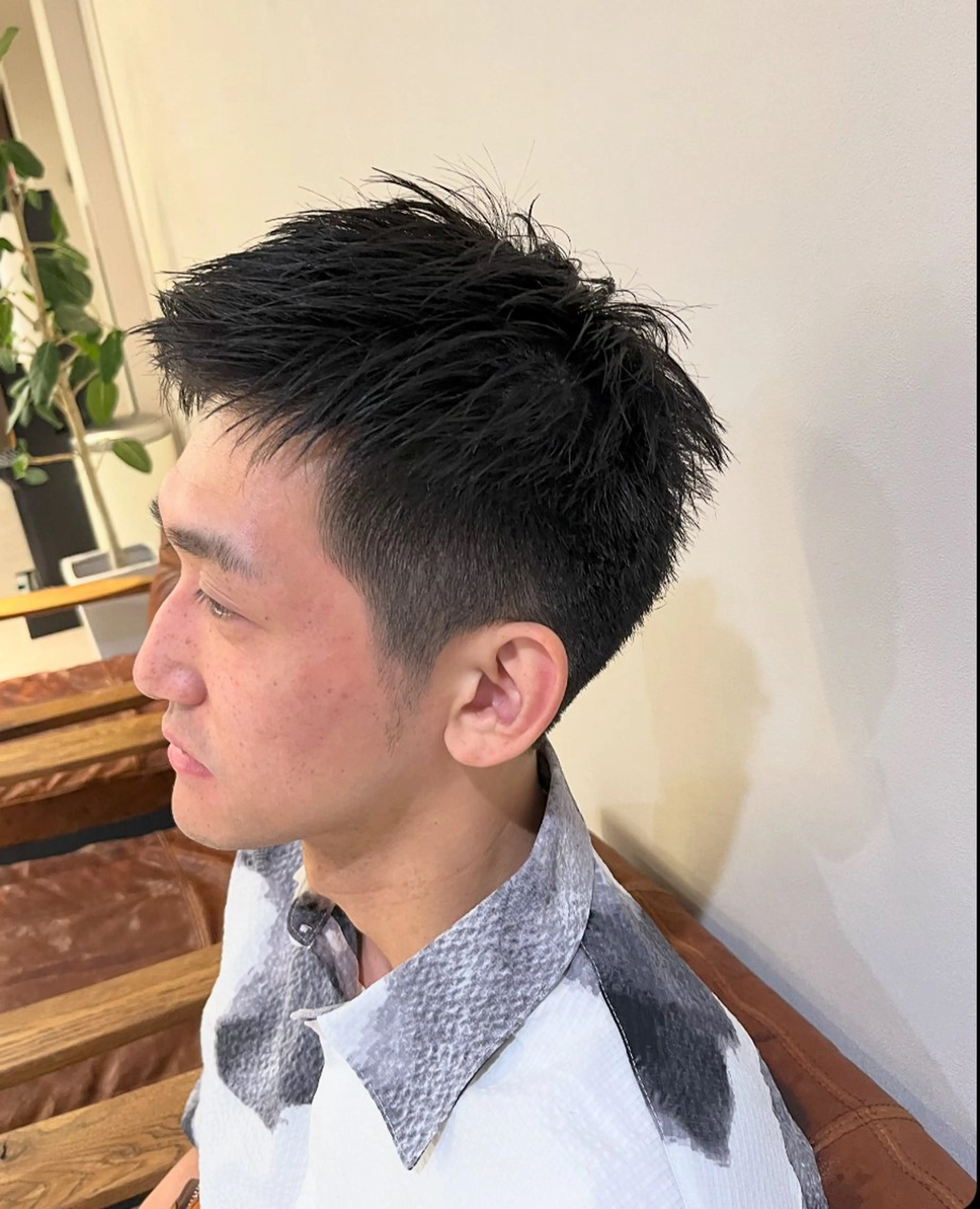 ショート メンズ YUI🍊 ボブ/メンズパーマのヘアスタイル