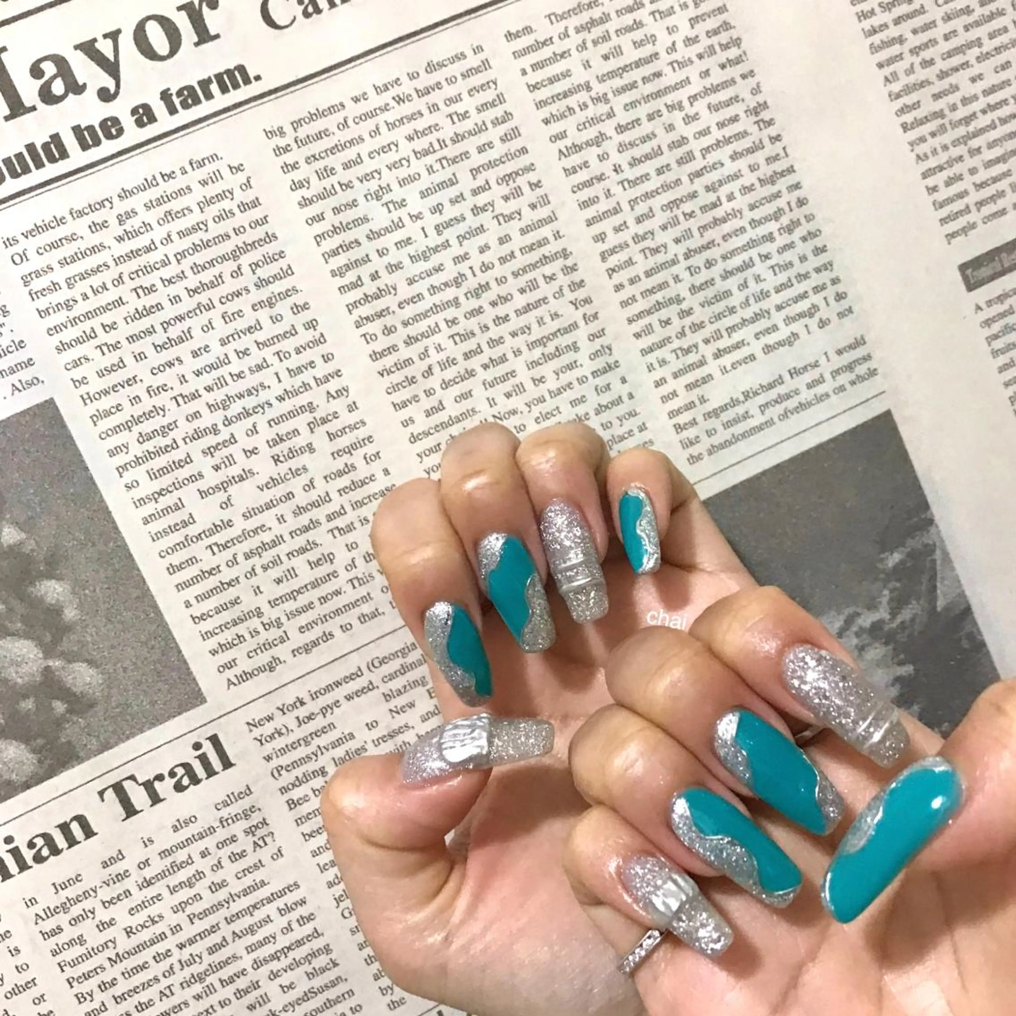 ネイル ハンドネイル 💅chainail _aiのネイルデザイン