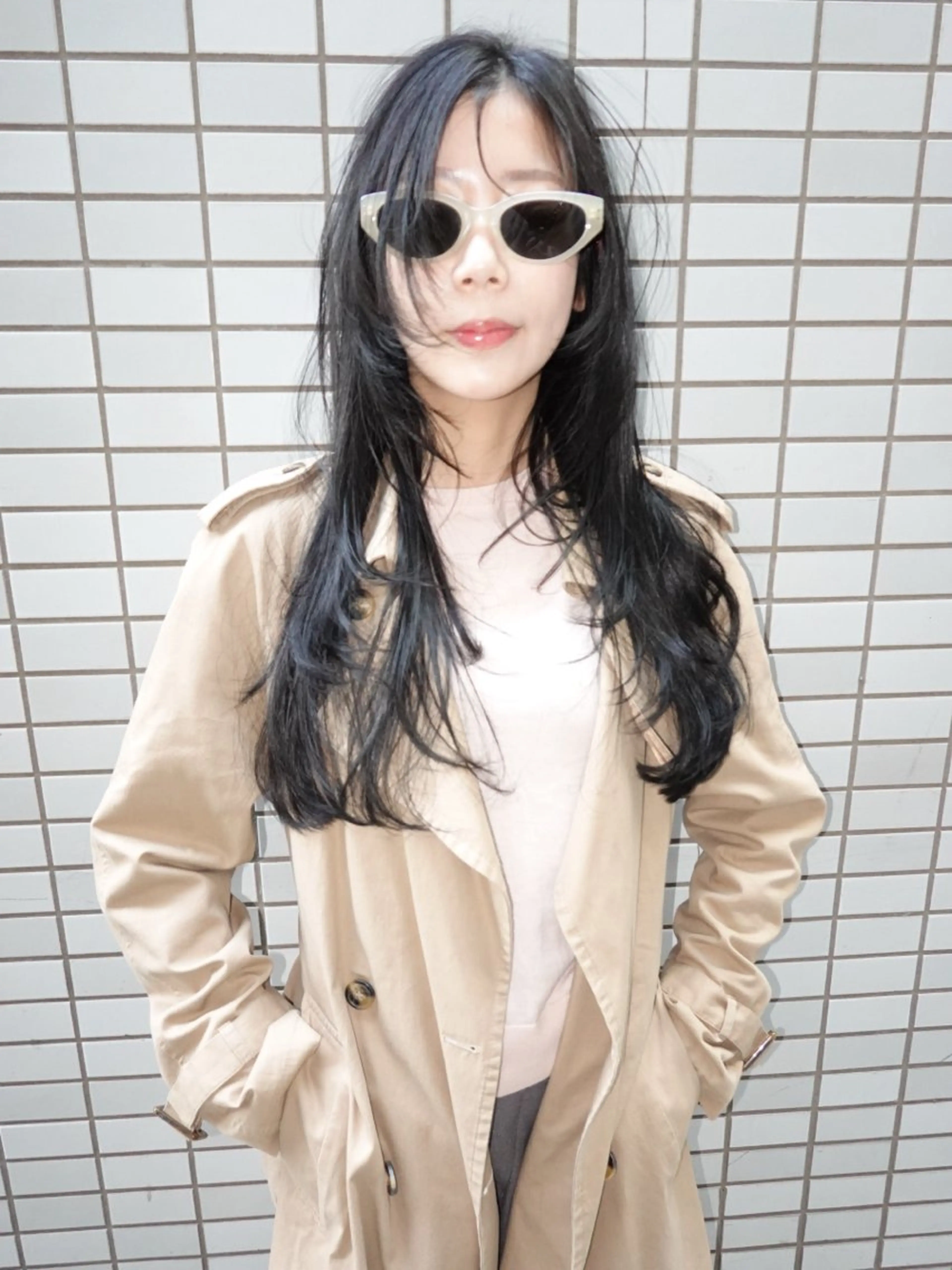 ロング カラー カット ヘアカラー 西原 大智のヘアスタイル