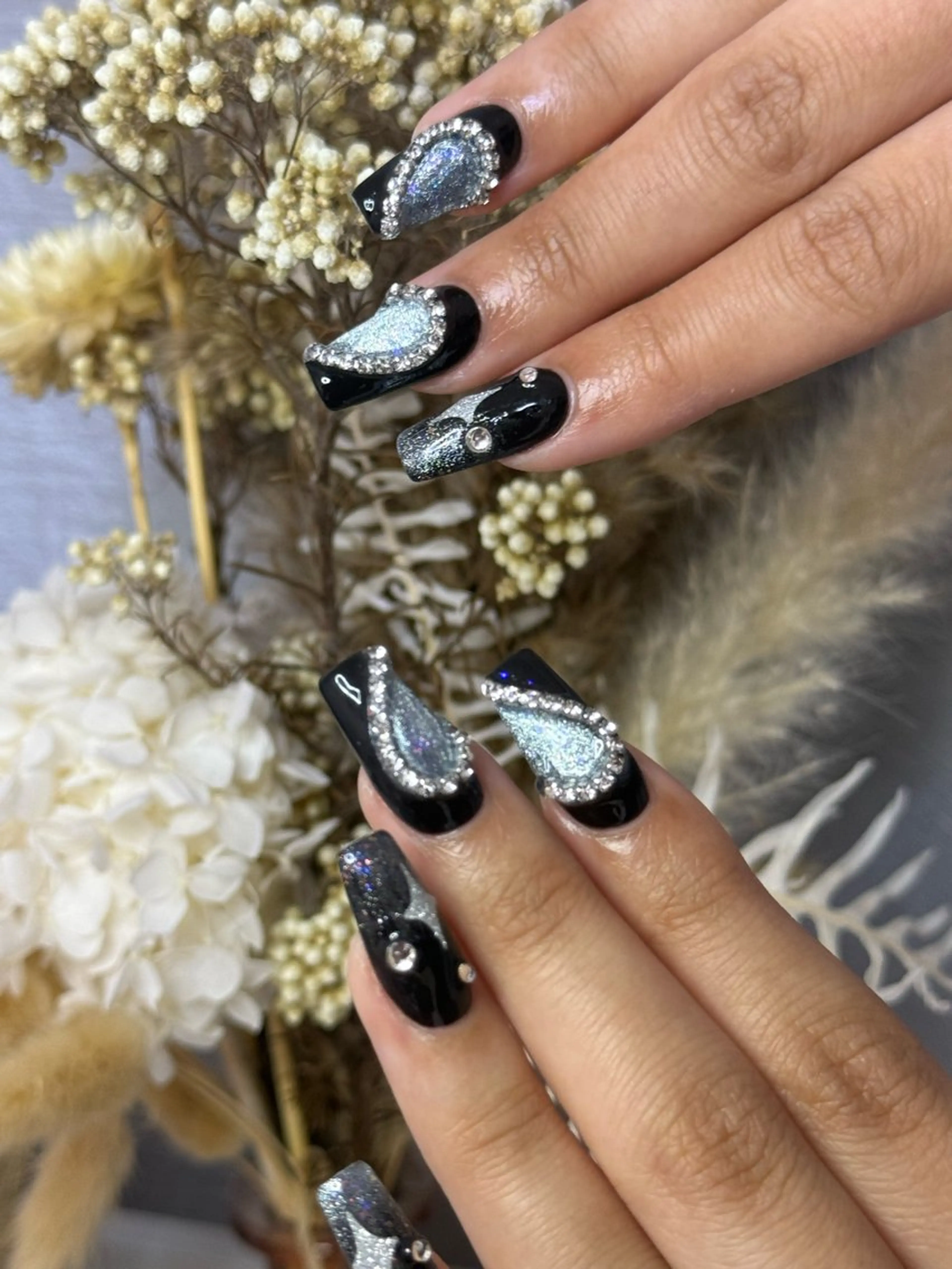 ネイル 成人式 ハンドネイル 長出し専門店🎀 HARO💕Nailのネイルデザイン