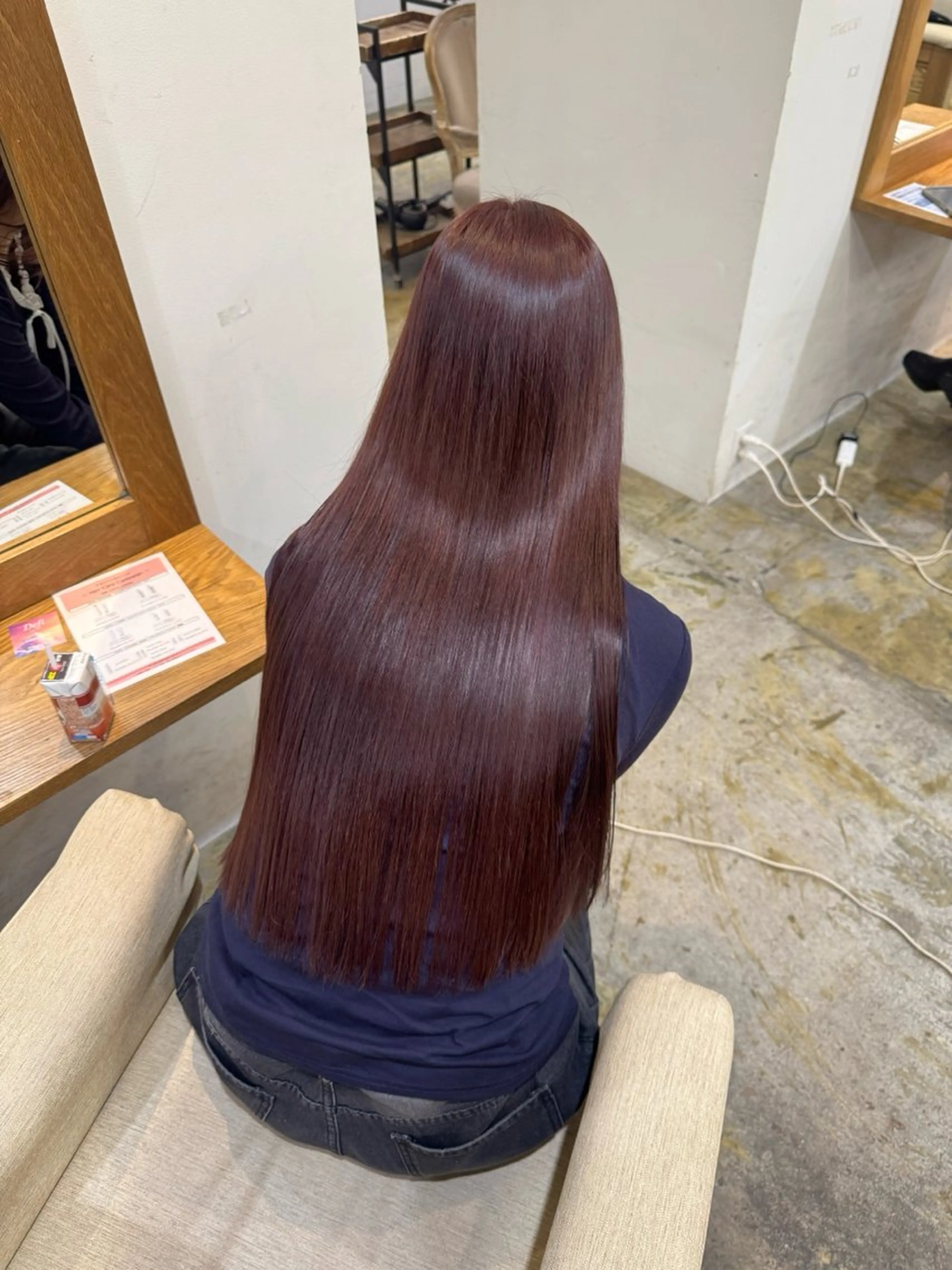 ロング カラー Honoka👧🏼 ルーツ、グラデ特化のヘアスタイル