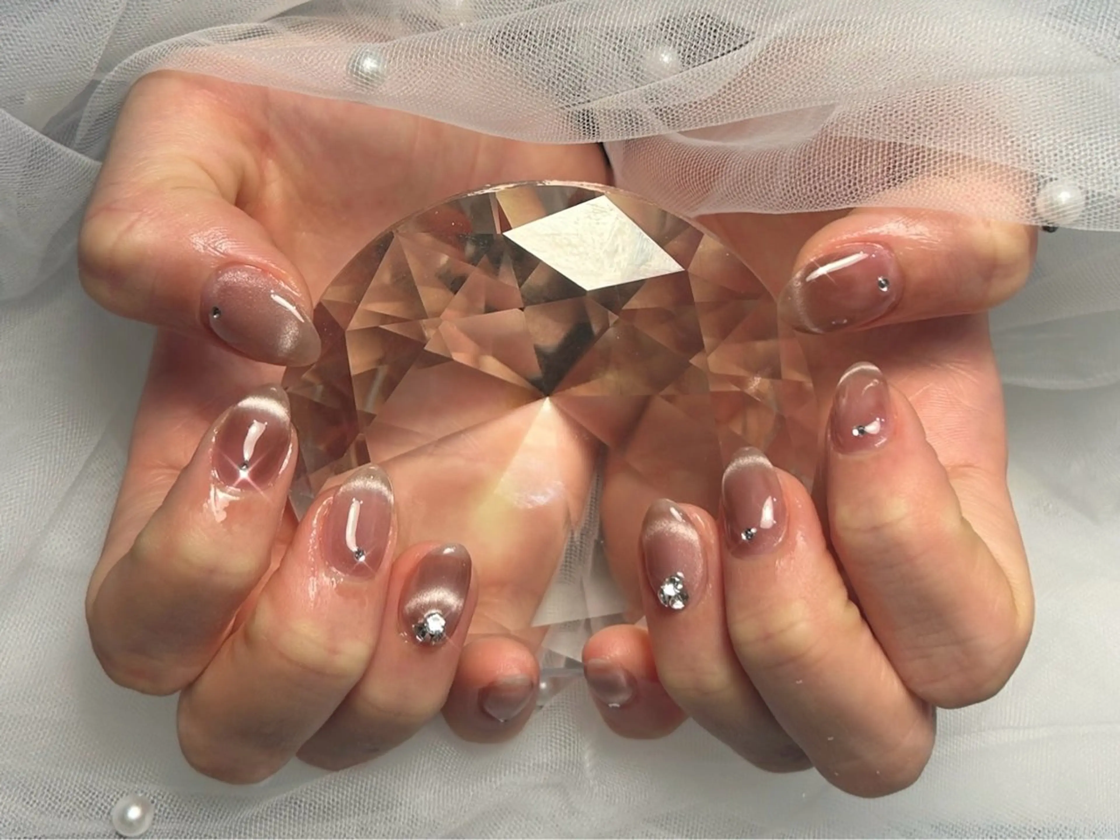 ネイル マグネットネイル 寺尾 美咲のネイルデザイン