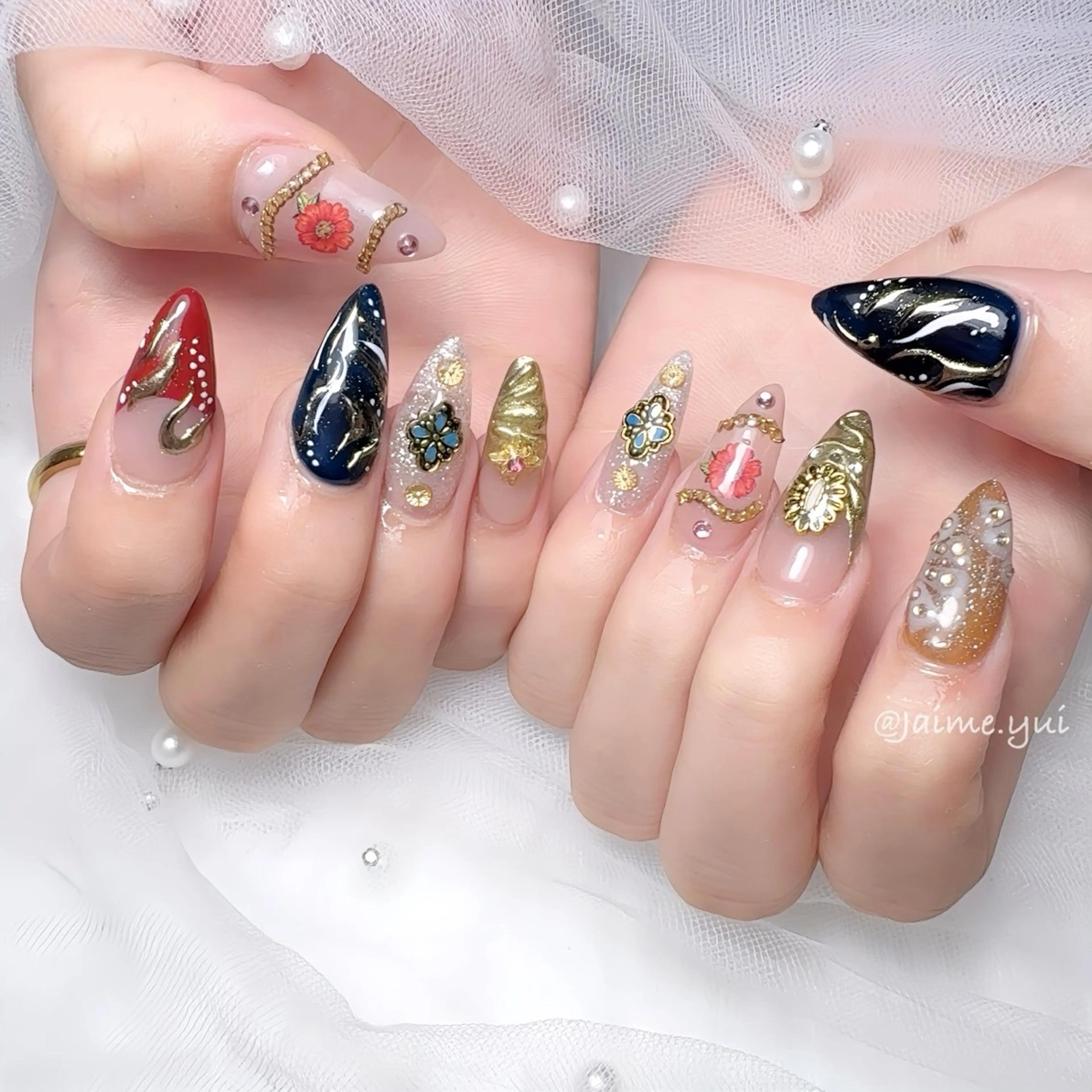 ネイル ハンドネイル Jaime Yuiのネイルデザイン