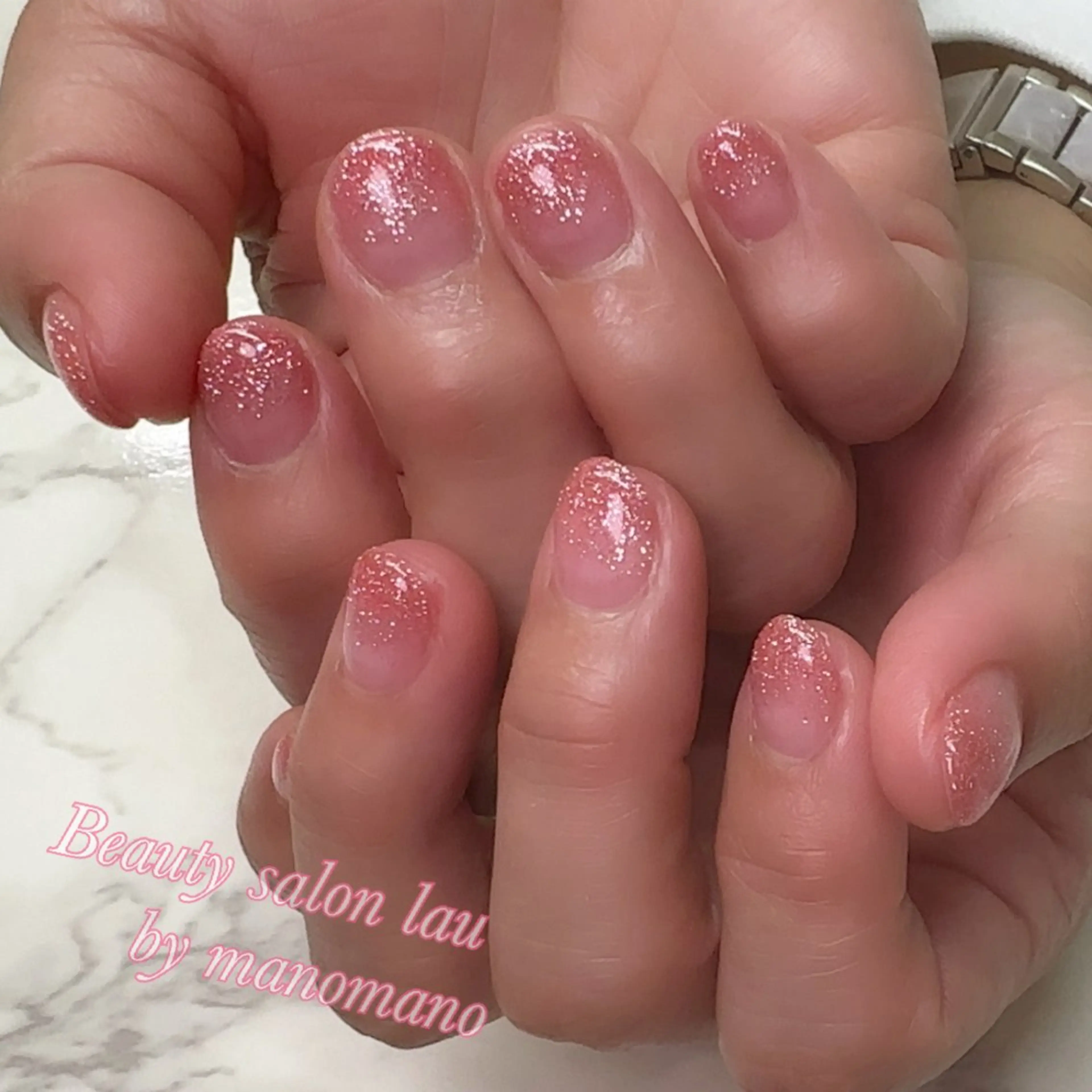 ネイル ハンドネイル ラウバイマノマノ なかざとのネイルデザイン