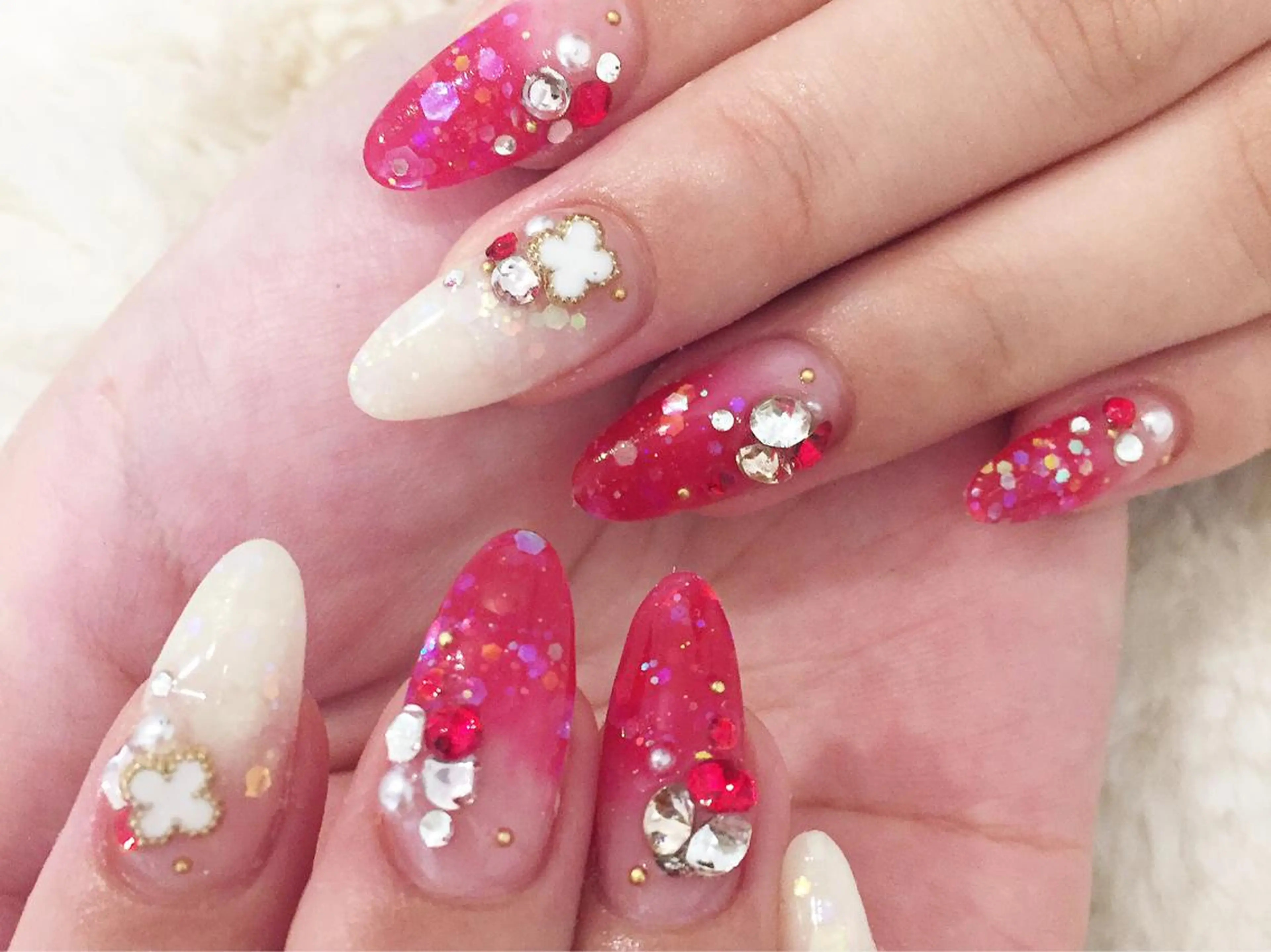 ネイル スカルプネイル 東 千夏のネイルデザイン