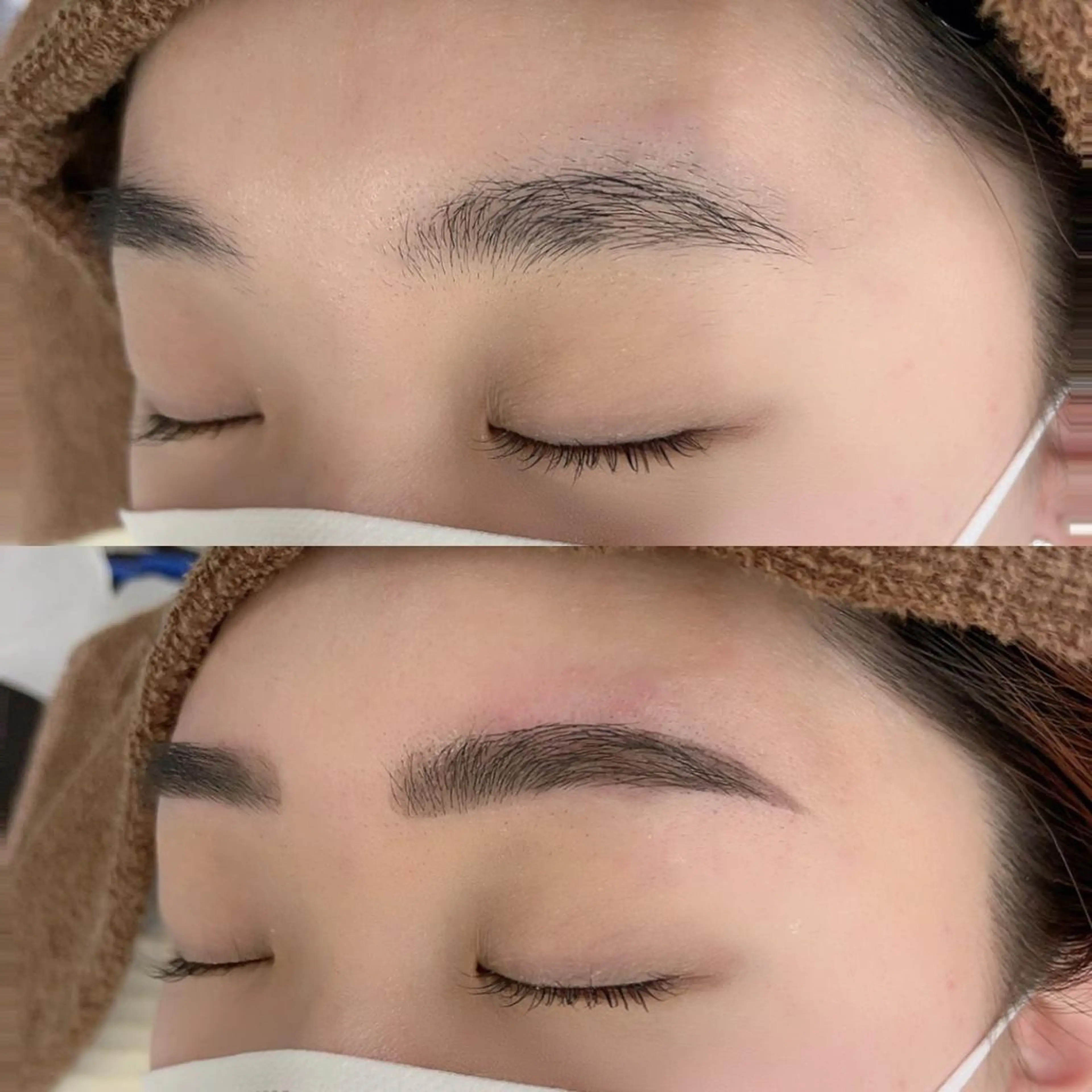 パーマ メンズ アイブロウ BEIGE 金山 🌹RUKAのマツエク・マツパデザイン