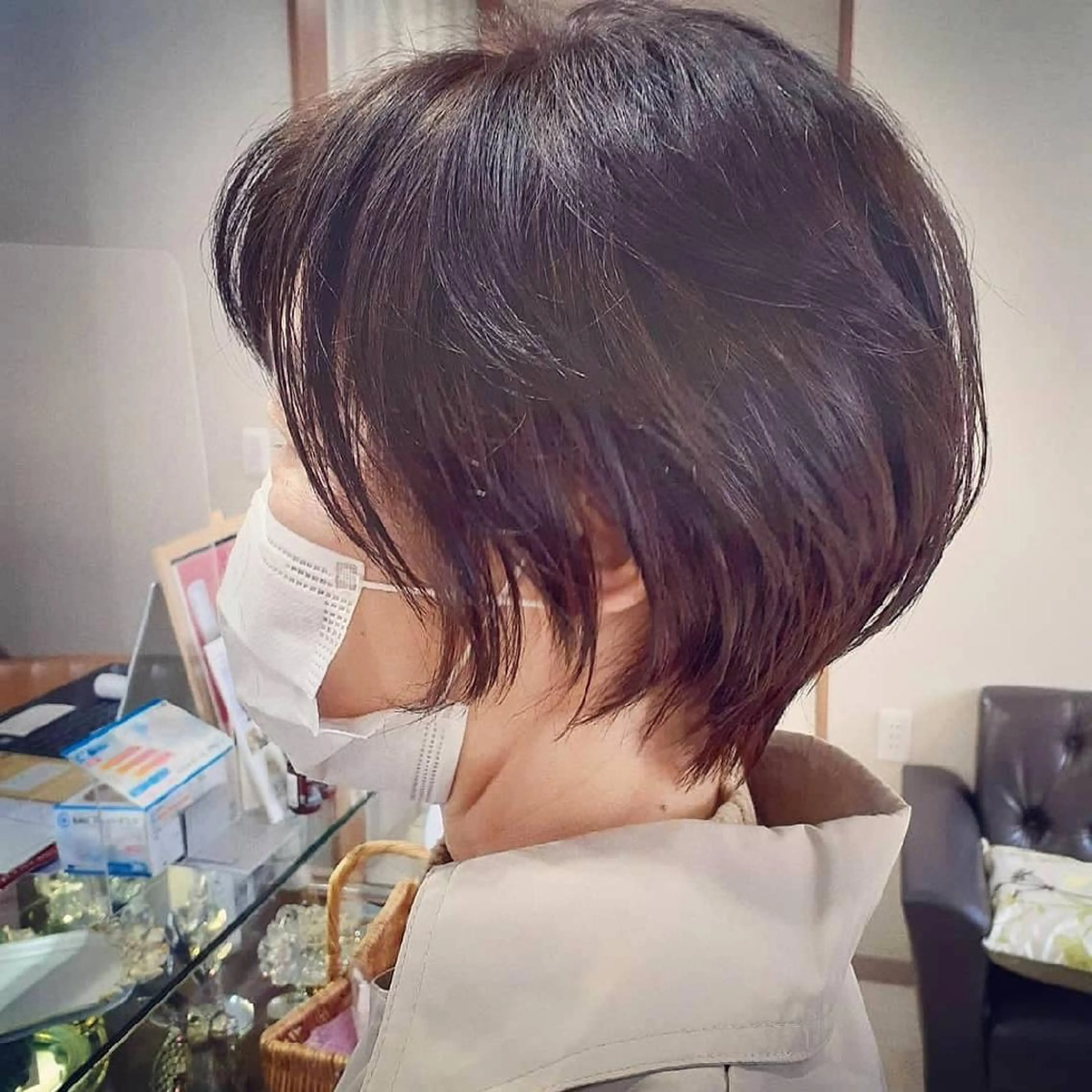 ショート カラー 小川 晃司のヘアスタイル