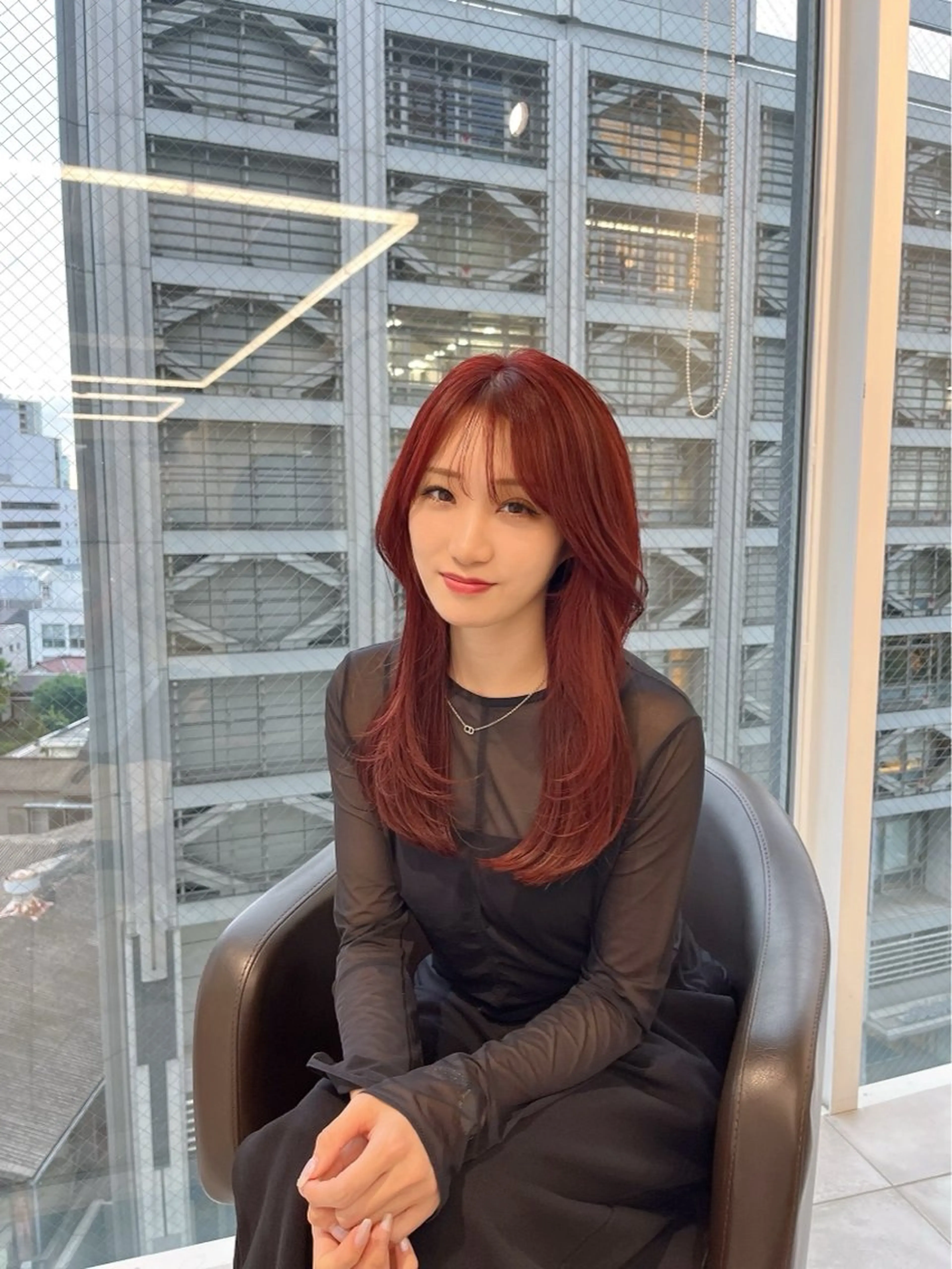 ロング カラー ヘアアレンジ カット ヘアカラー トリートメント 【代表】 たき〜のヘアスタイル