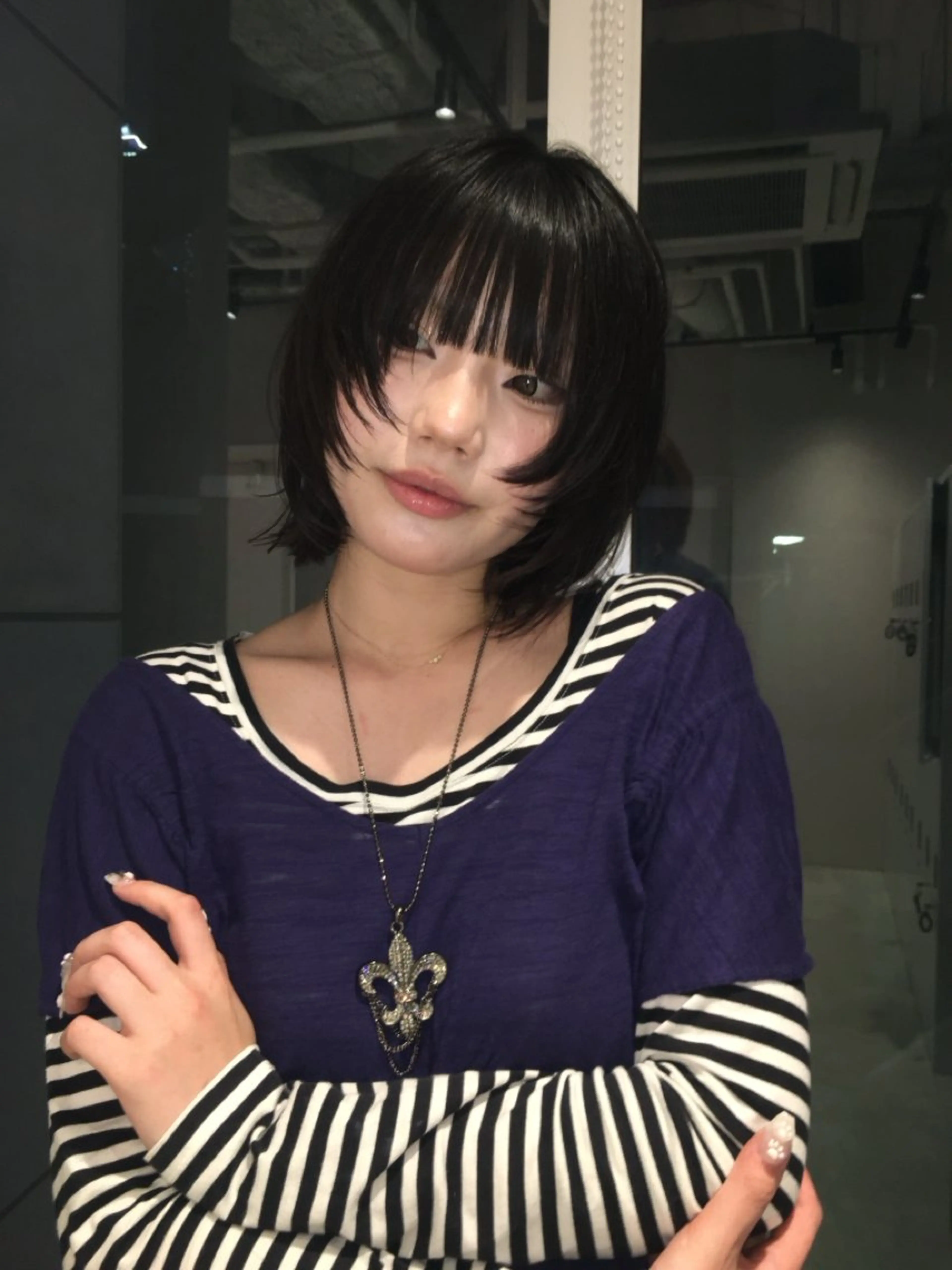 ショート カット ヘアカラー トリートメント 浅沼 伸昌のヘアスタイル
