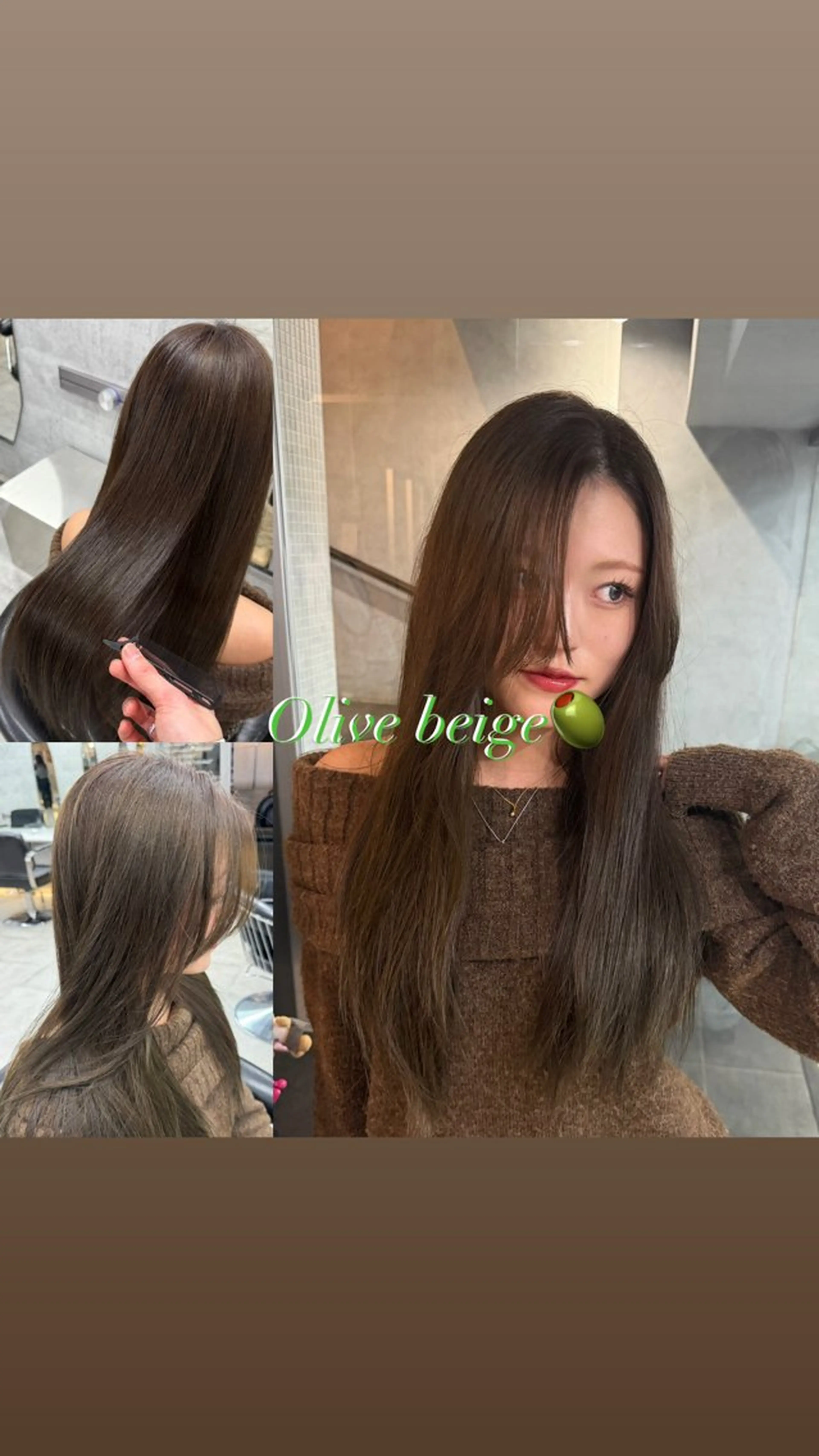 ロング カラー ヘアカラー トリートメント You/透明感カラー レイヤーカット/ボブのヘアスタイル