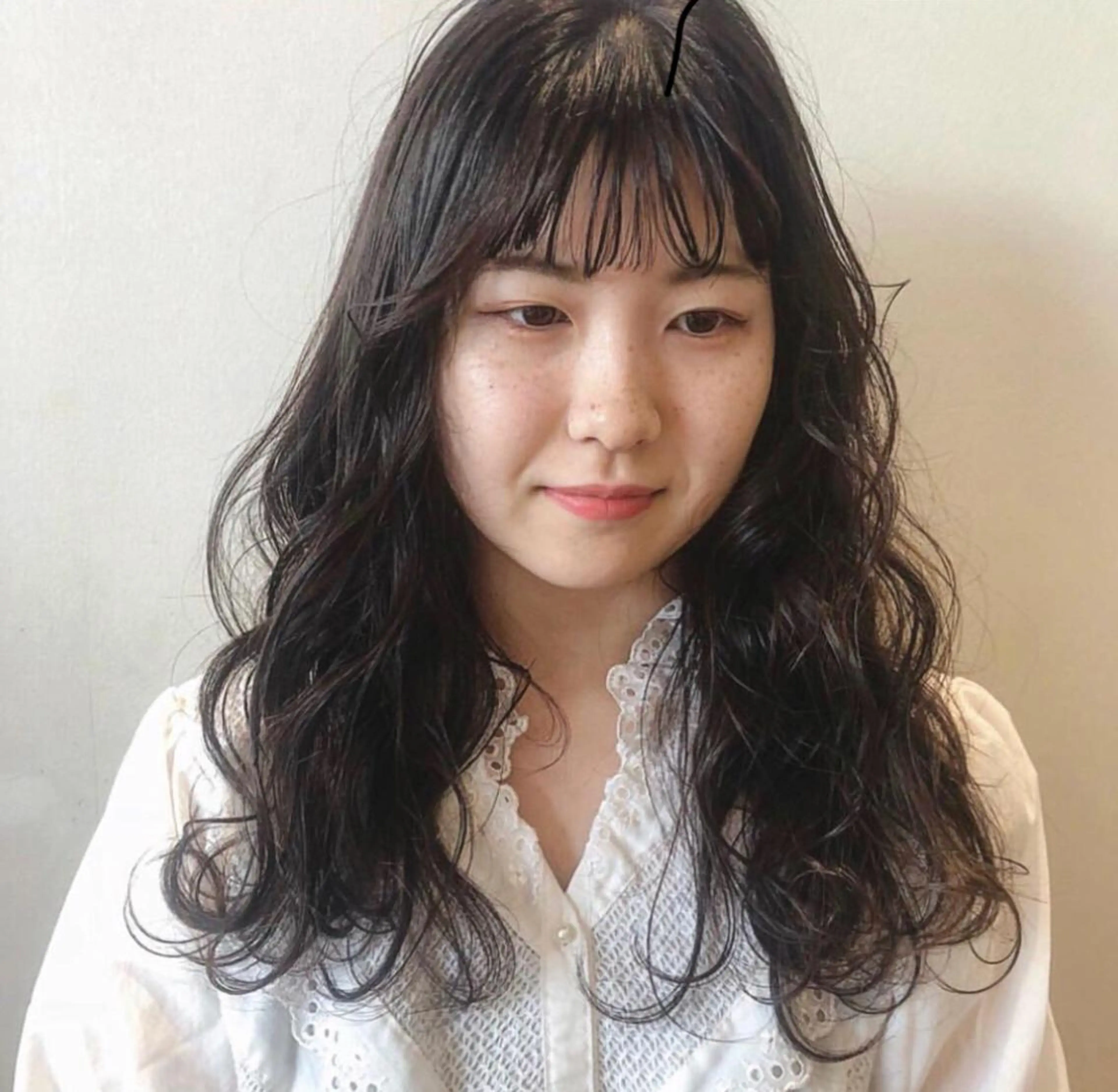 ロング パーマ ヘアアレンジ ロング カット パーマ ニシダヒカリ🌙 髪質改善×似合わせのヘアスタイル