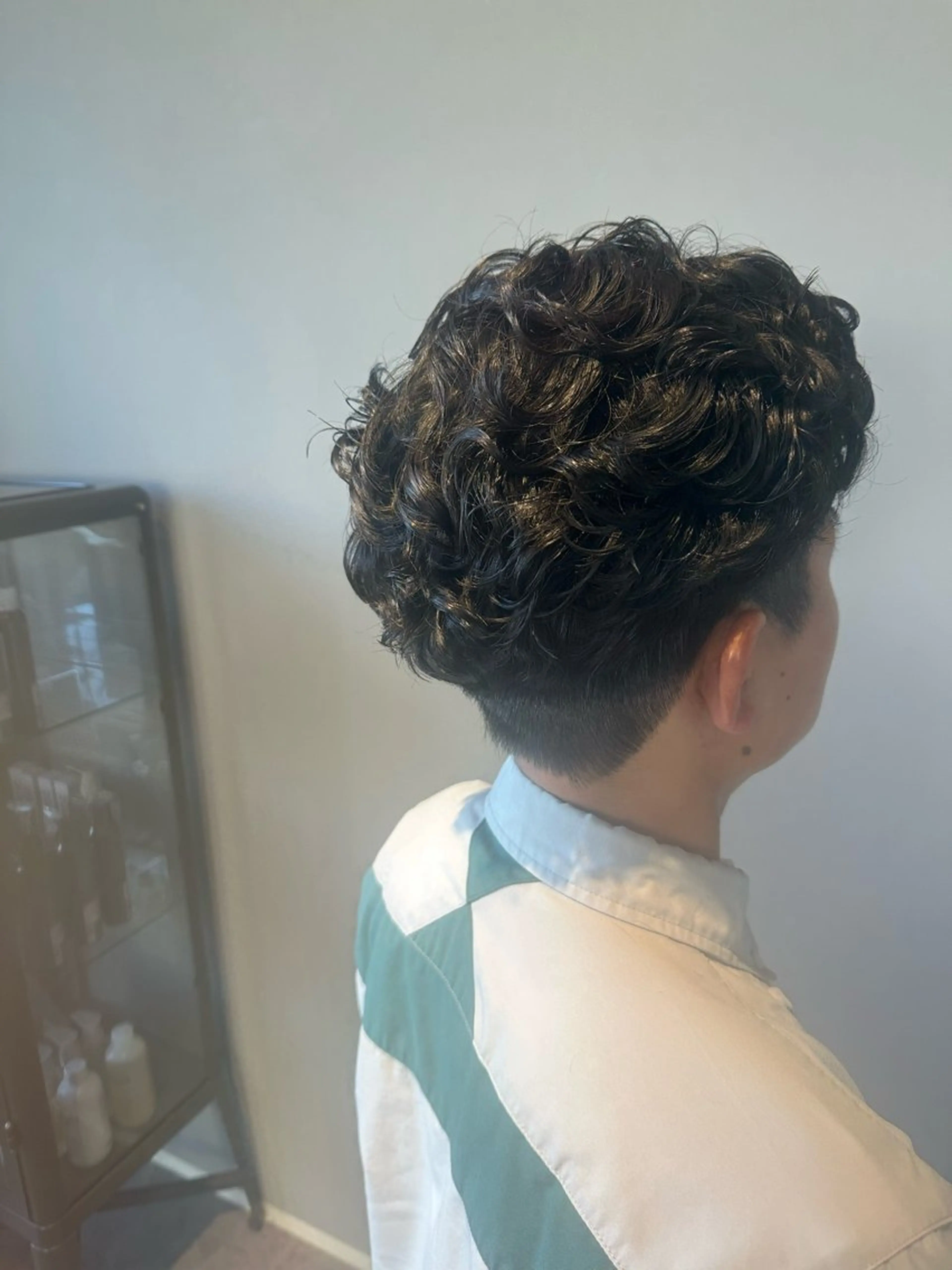 メンズ メンズパーマ Agu まゆかのヘアスタイル