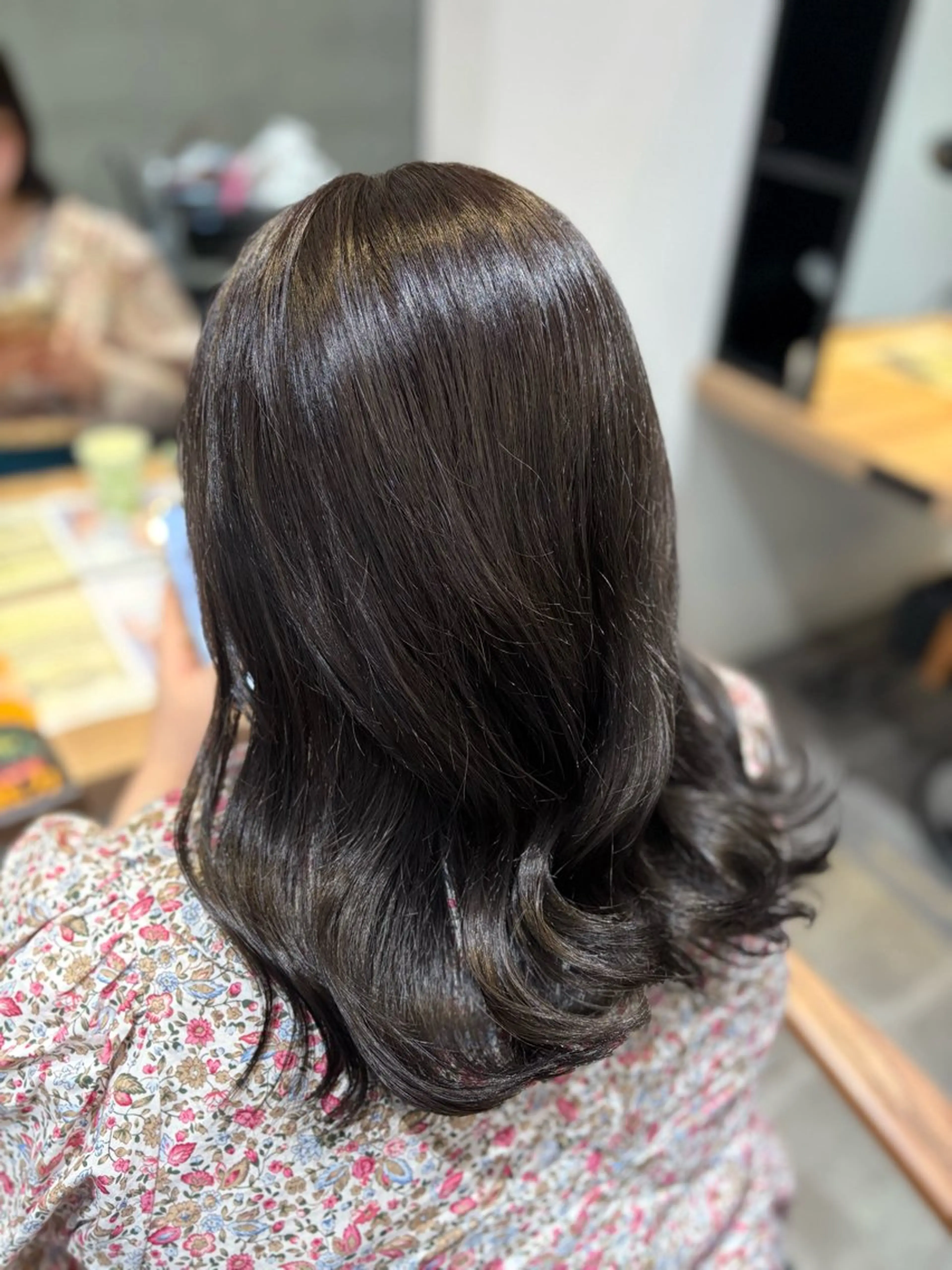 ミディアム カット ヘアカラー AVANCE泉大津店 加茂瑞希のヘアスタイル