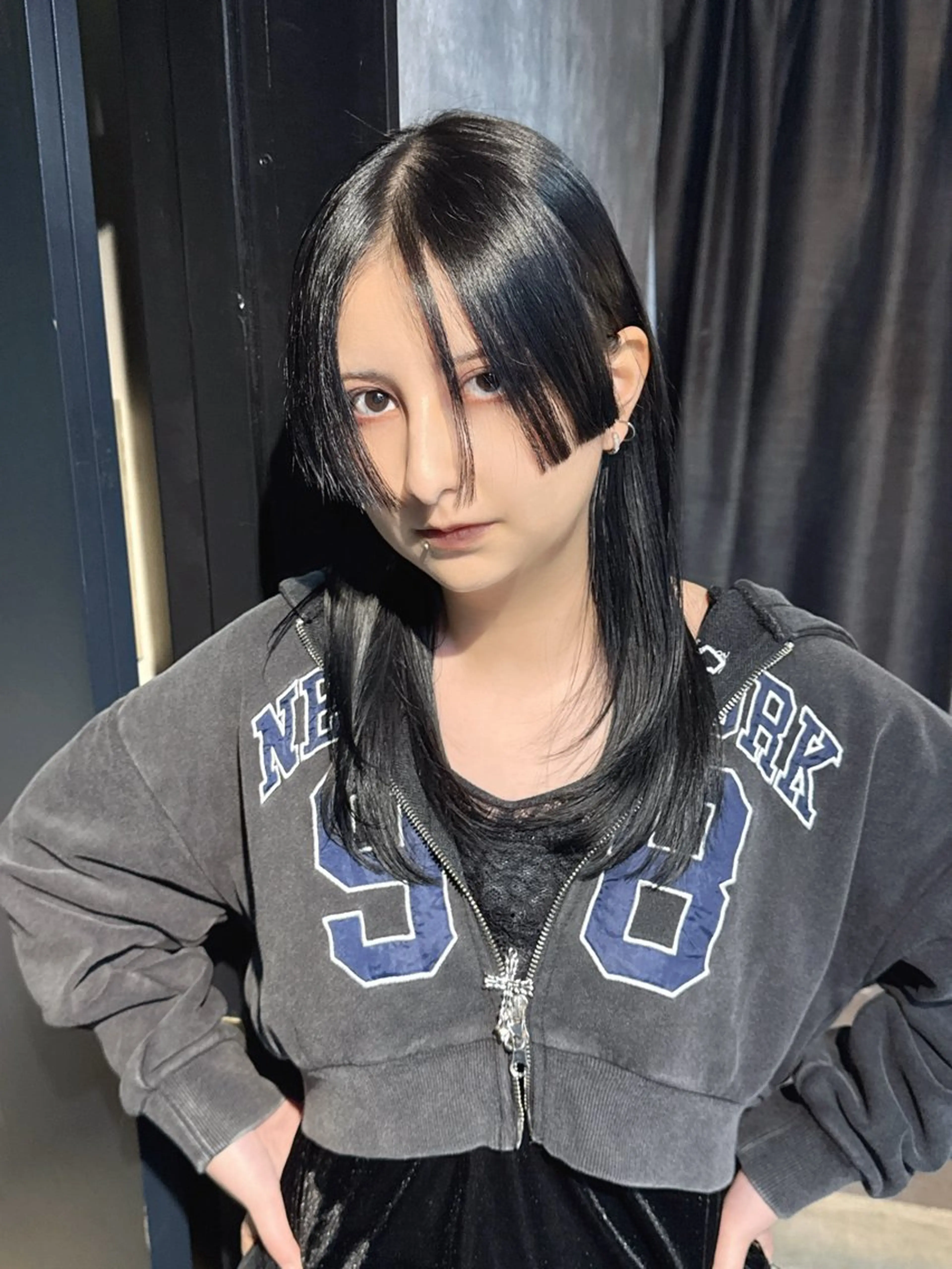 セミロング カット ♡ハッシュカット/ レイヤー/yucoのヘアスタイル