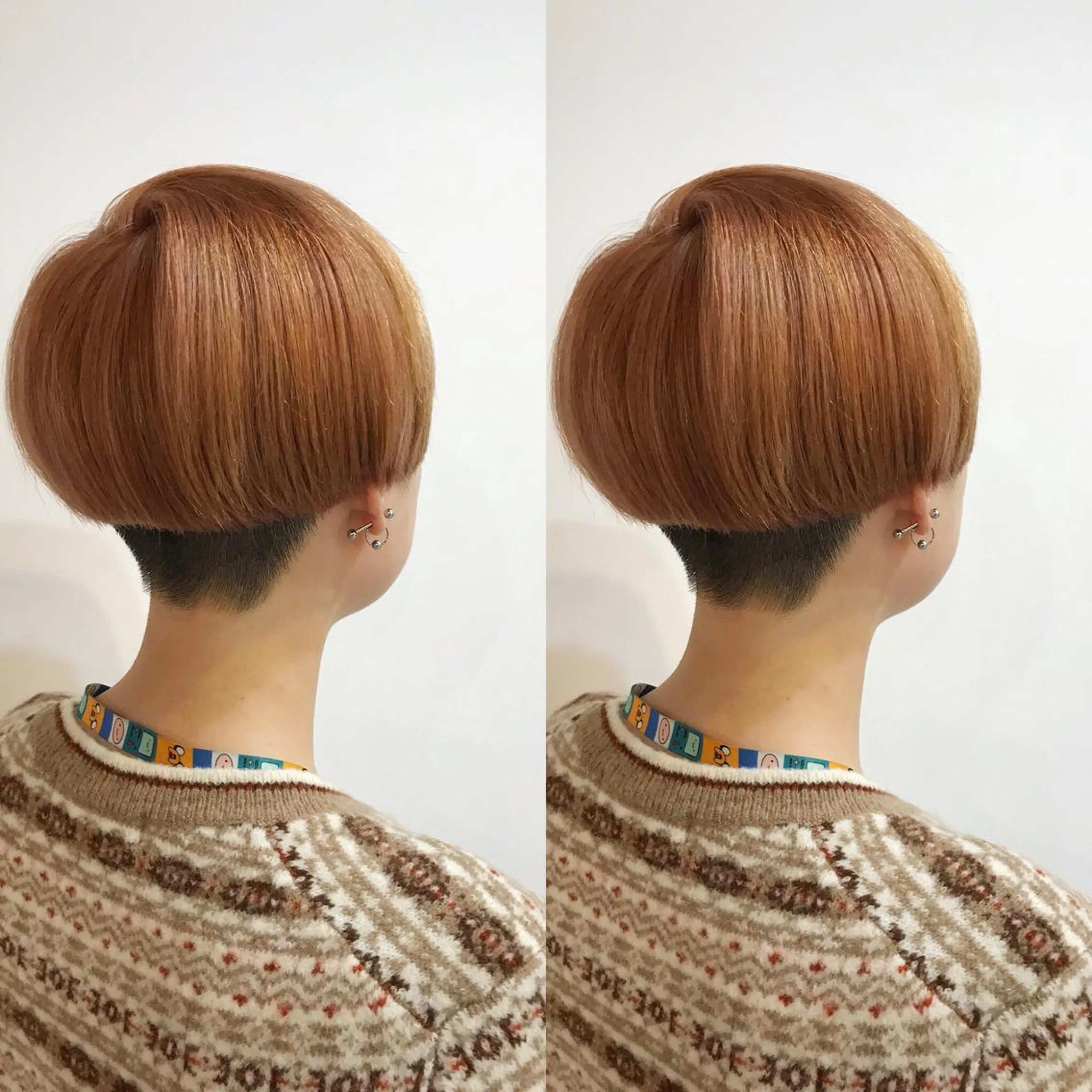 ショート カラー カット ヘアカラー トリートメント 嶋佐 昌大 シマサマオのヘアスタイル