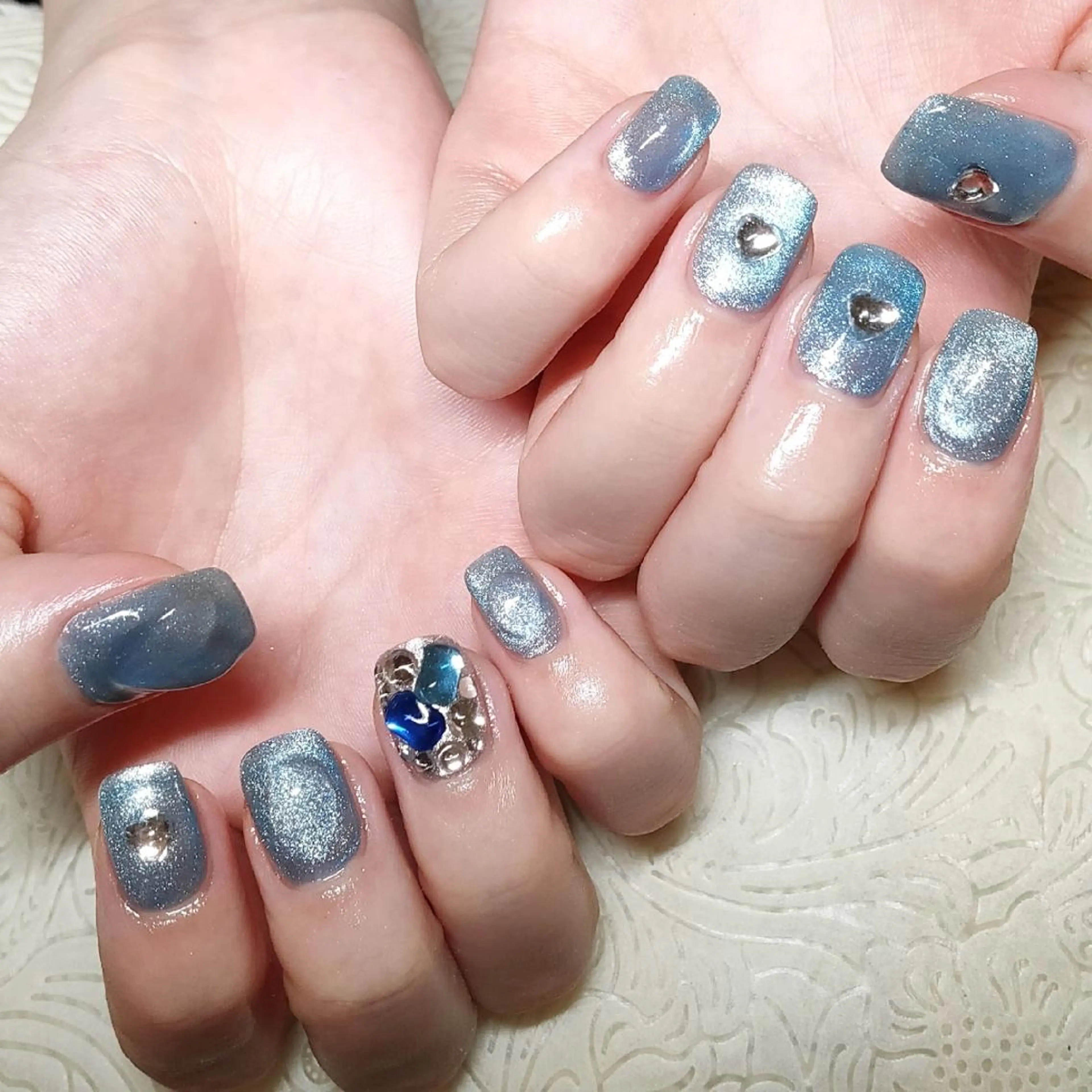 ネイル マグネットネイル ハンドネイル ハンドケア private nailsalonのネイルデザイン