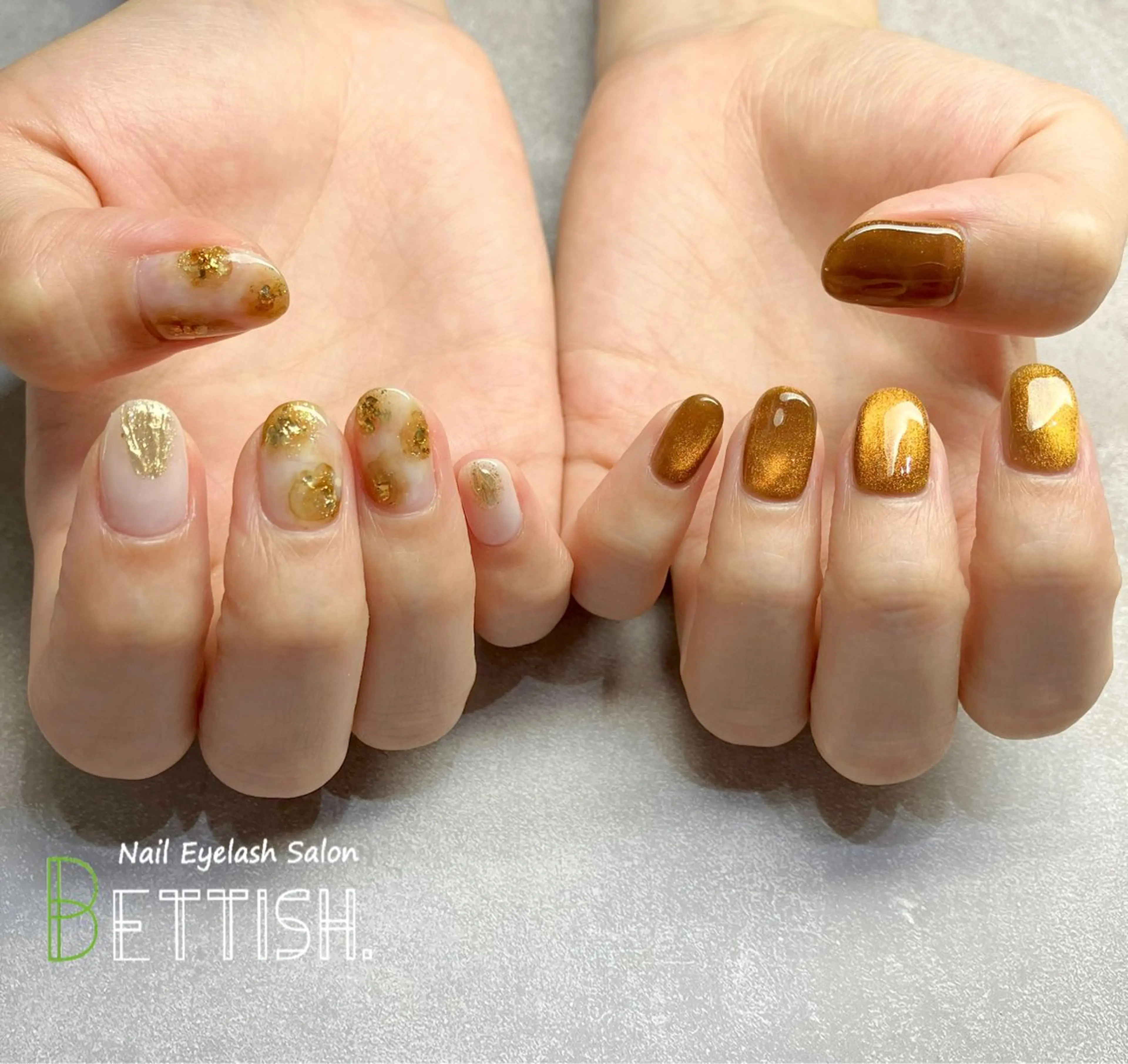 ネイル マグネットネイル ワンカラーネイル BETTISH. KUMIKO☺︎︎のネイルデザイン