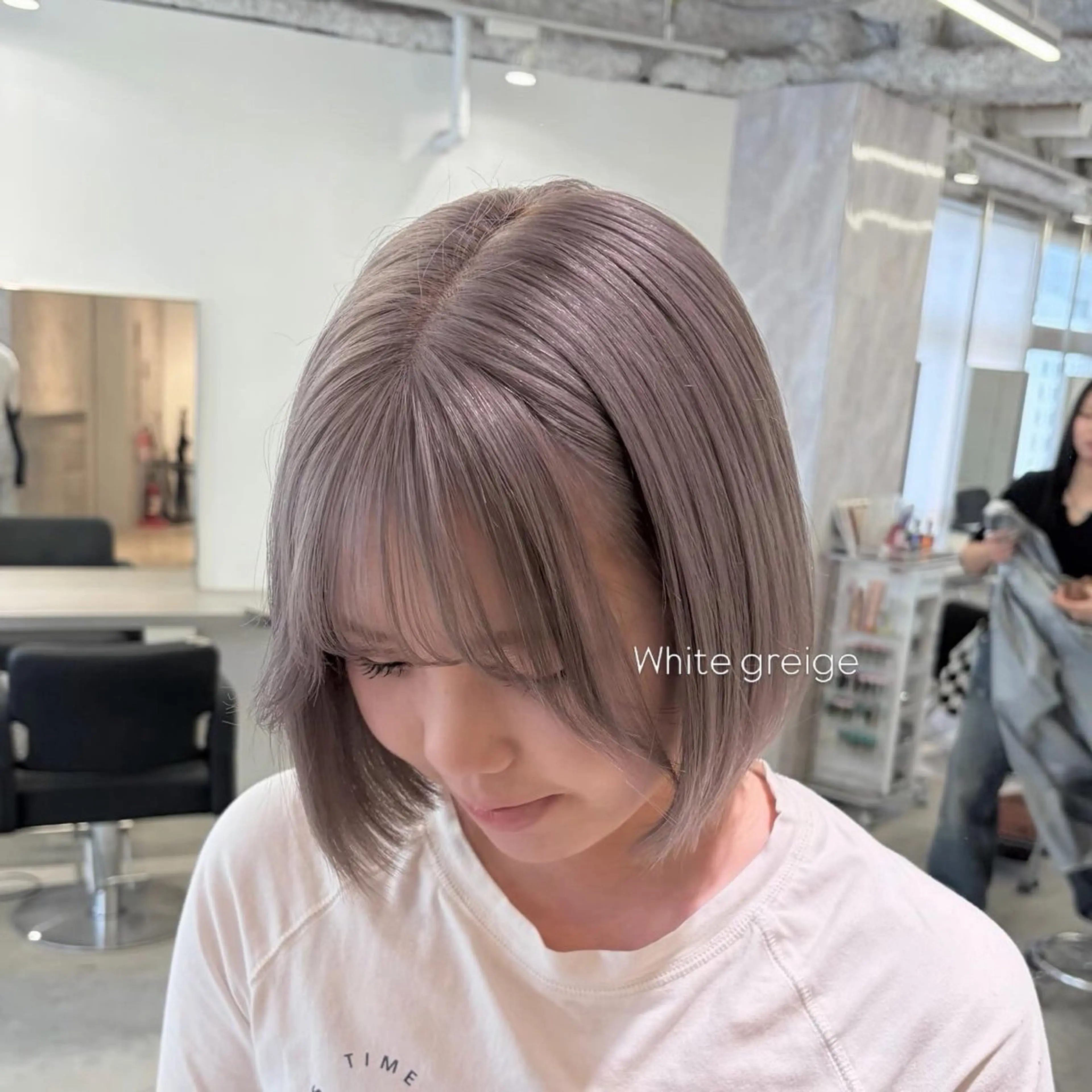 ショート カラー カット ヘアカラー トリートメント EIGHT ／SHU🩶のヘアスタイル