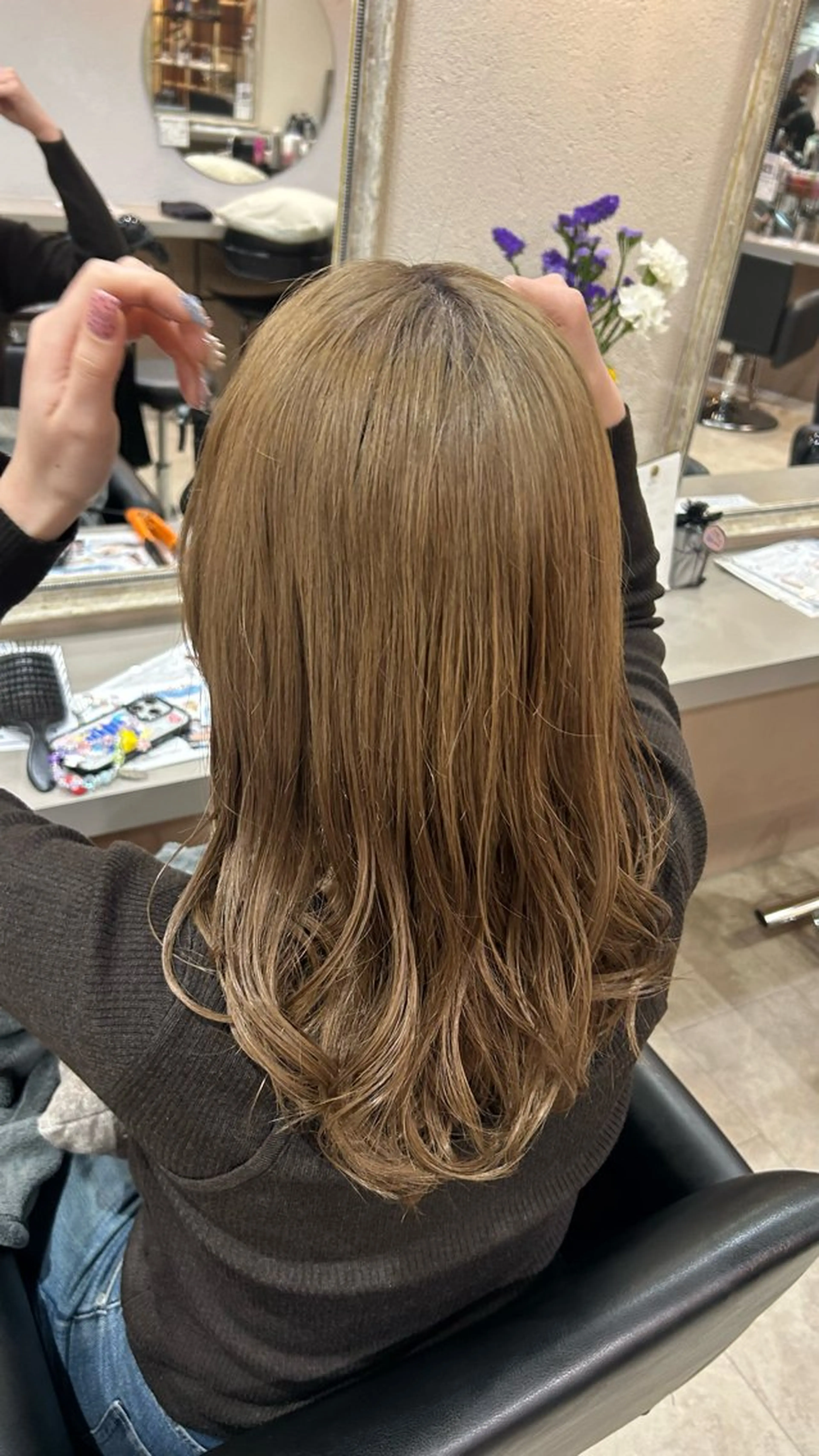 カラー ベージュカラー ヘアカラー 心優/ MIYUUのヘアスタイル