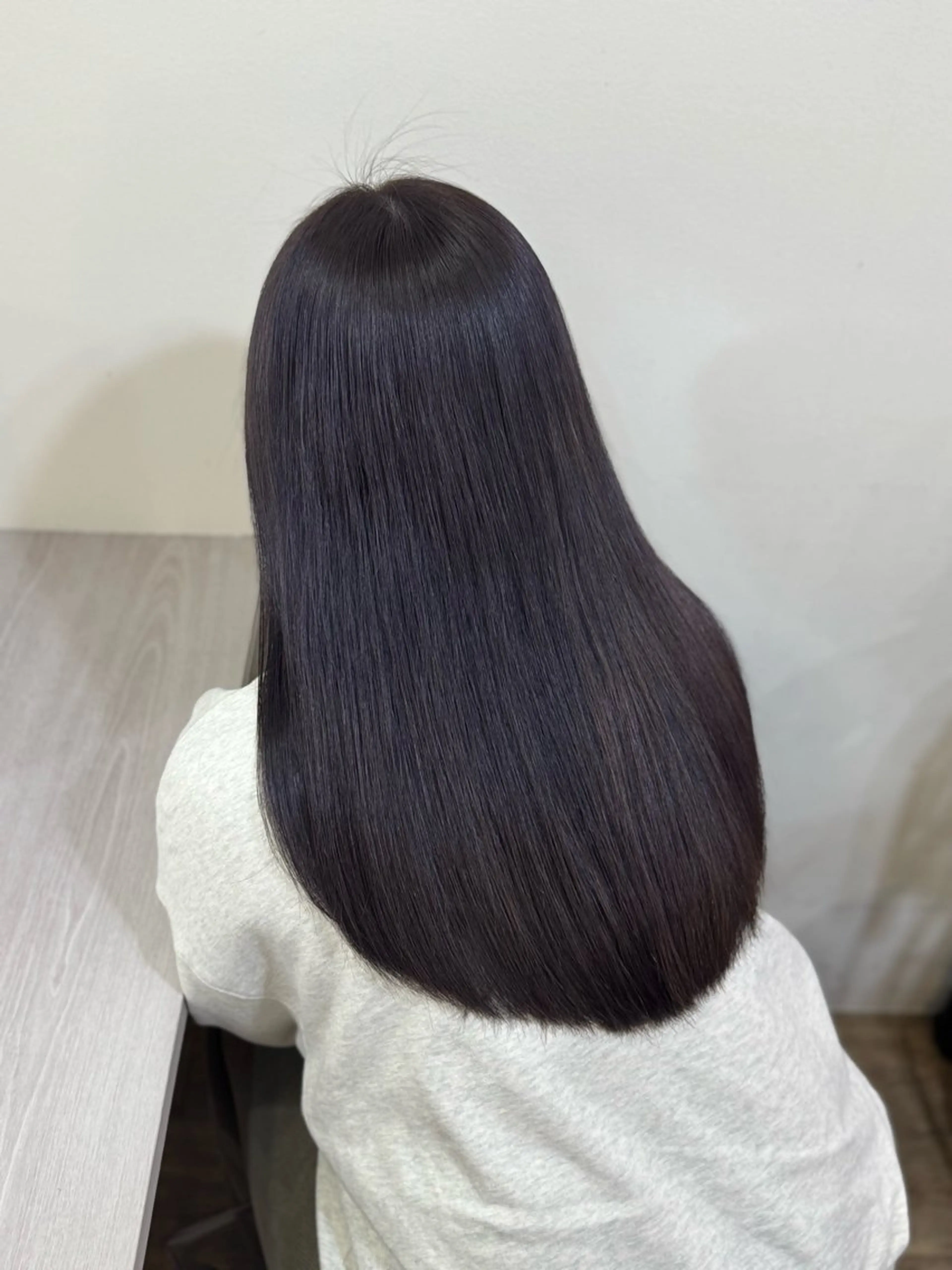 ロング 縮毛矯正 トリートメント 北新地/縮毛矯正 /あやなのヘアスタイル