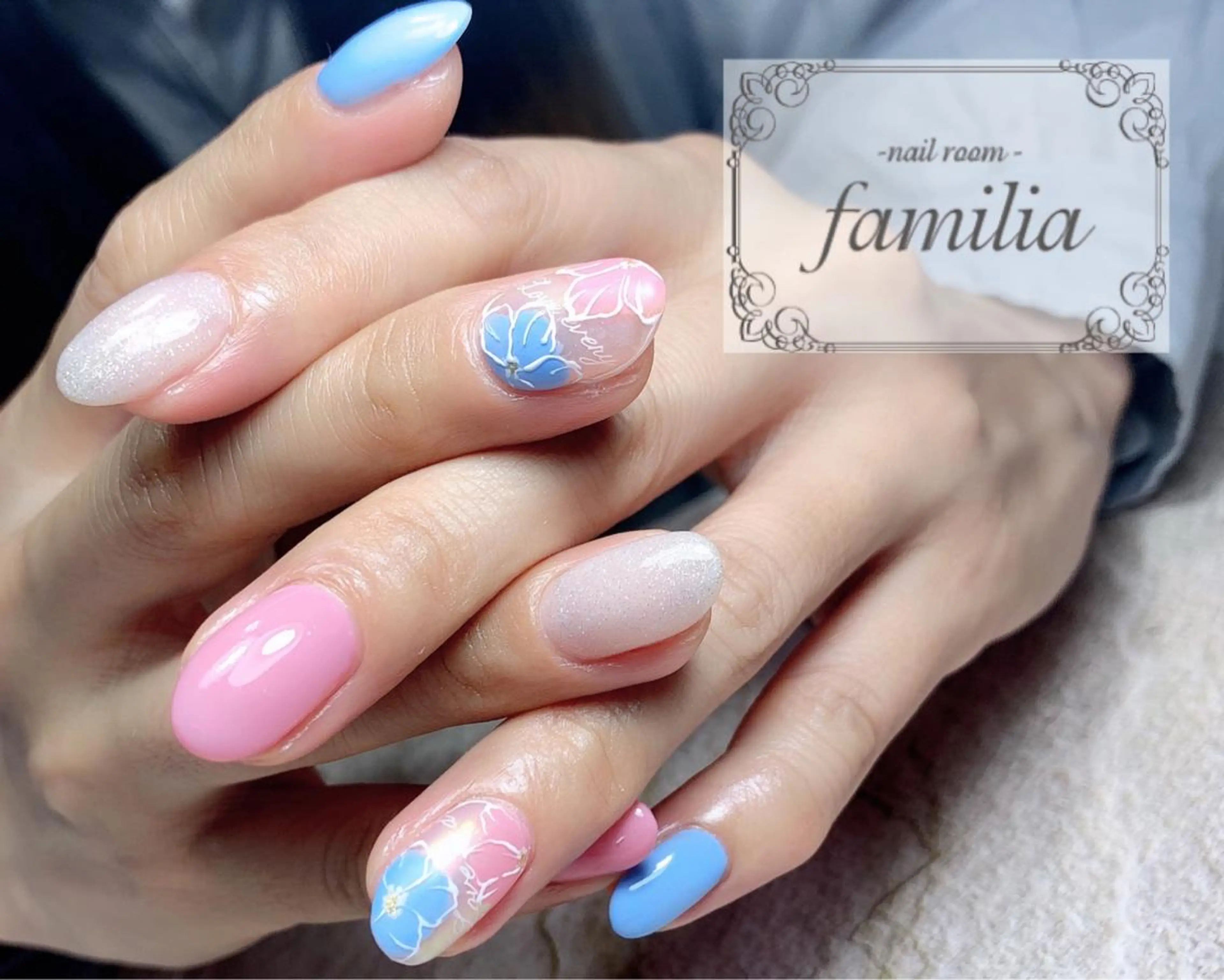 ネイル ハンドネイル -nailroom- familiaのネイルデザイン