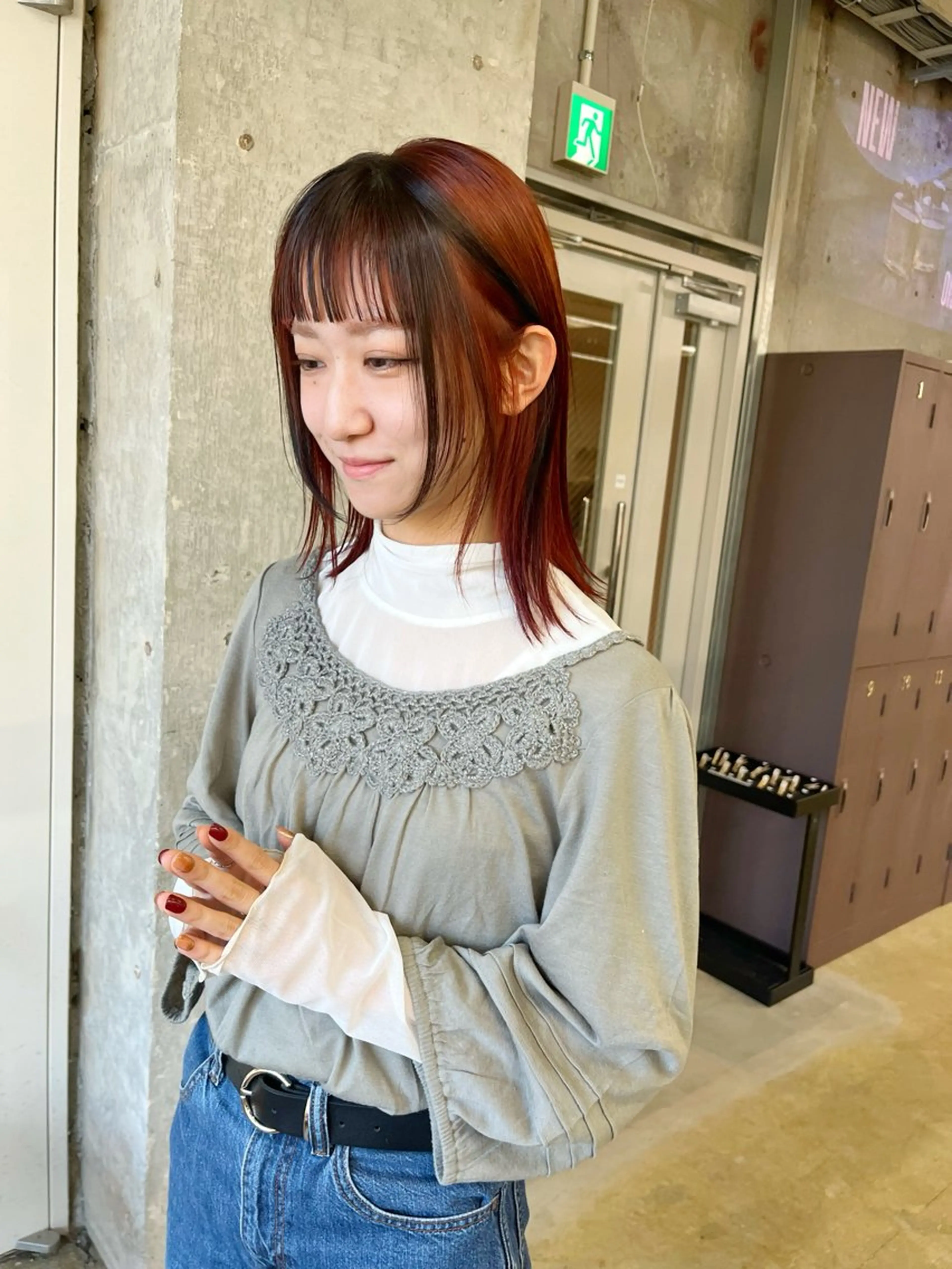 ミディアム カラー 小木曽智美 /ボブ/ショートのヘアスタイル