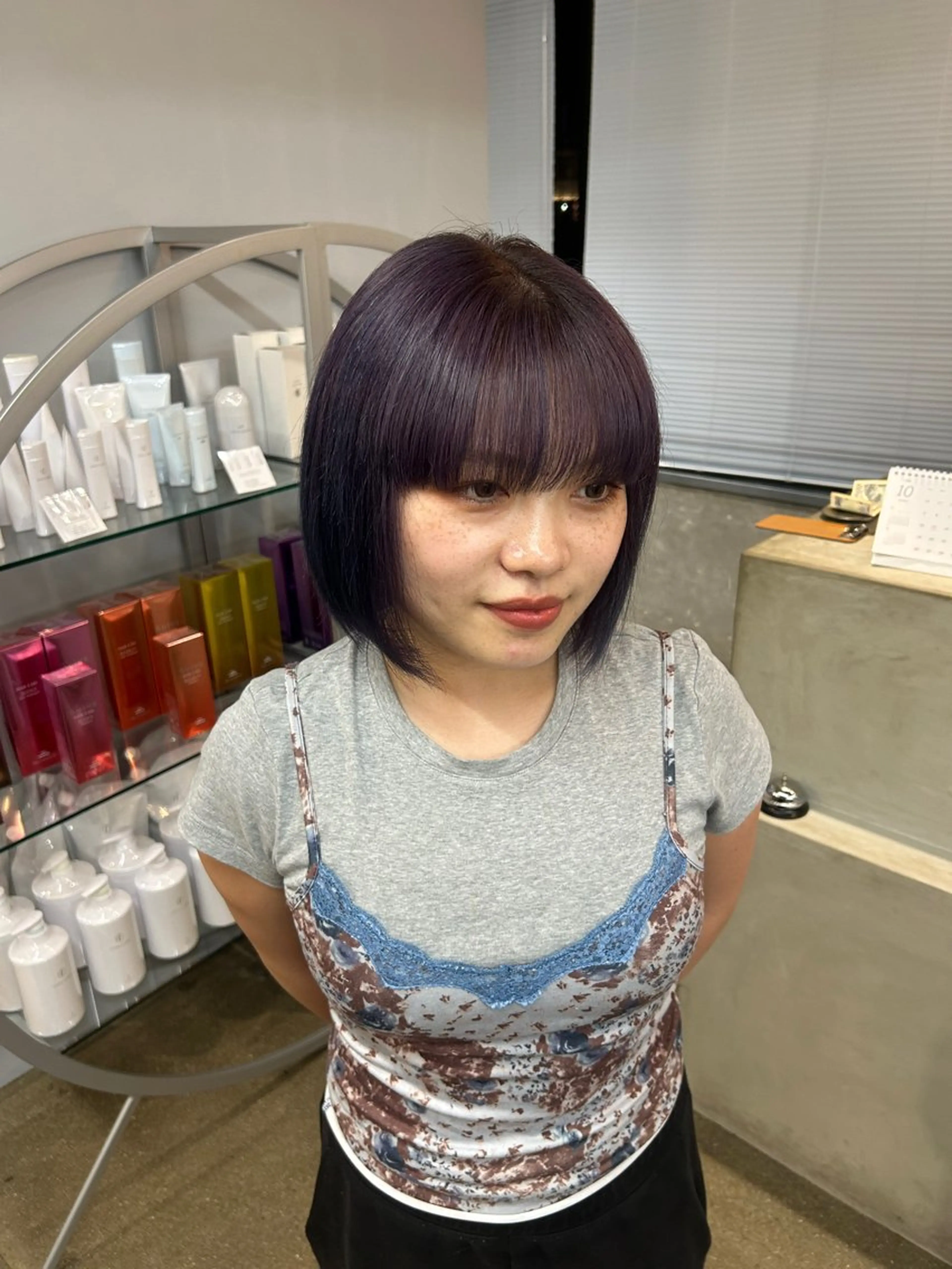 ショート サワムラ ソナタのヘアスタイル