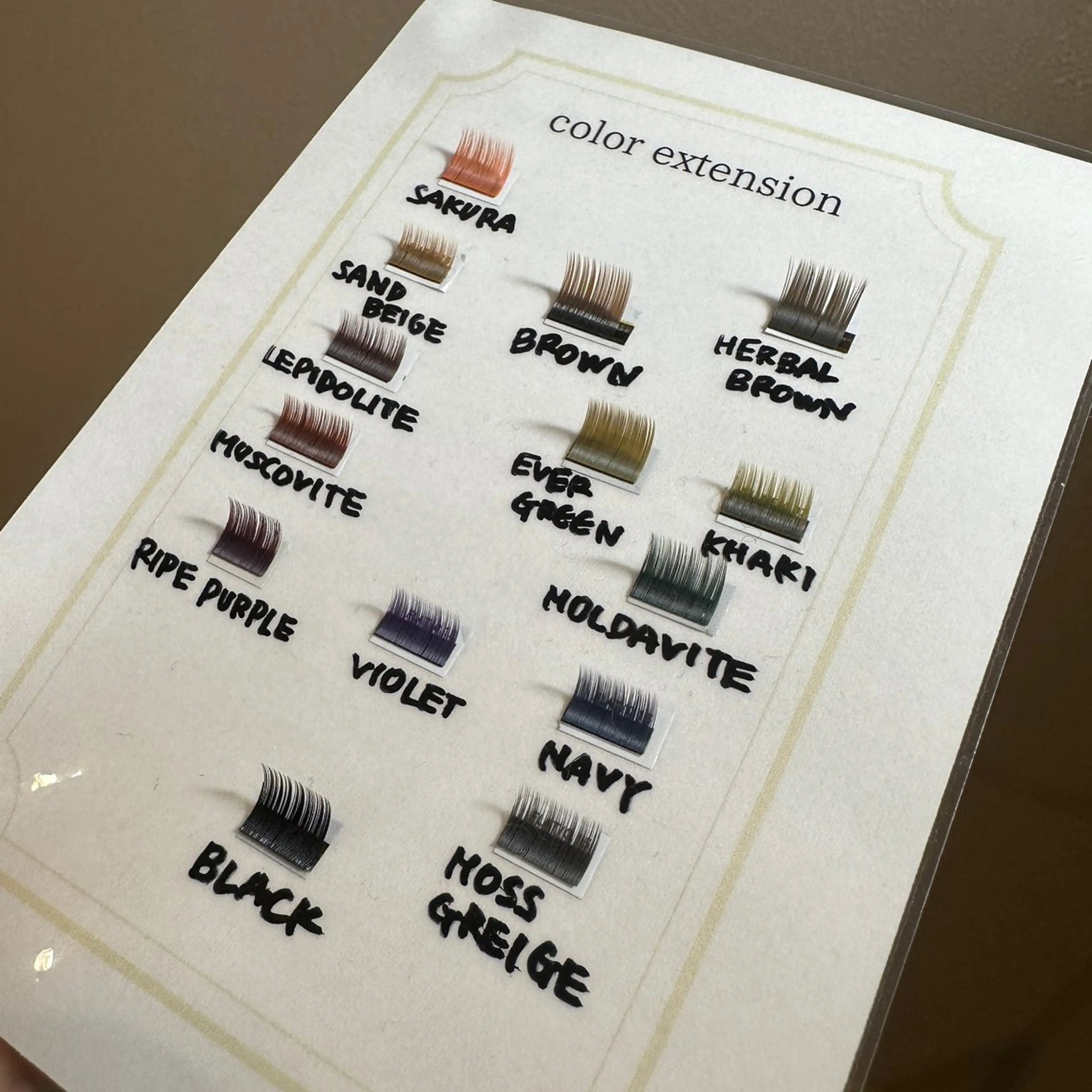 マツエク・マツパ Lassy aoiのマツエク・マツパデザイン