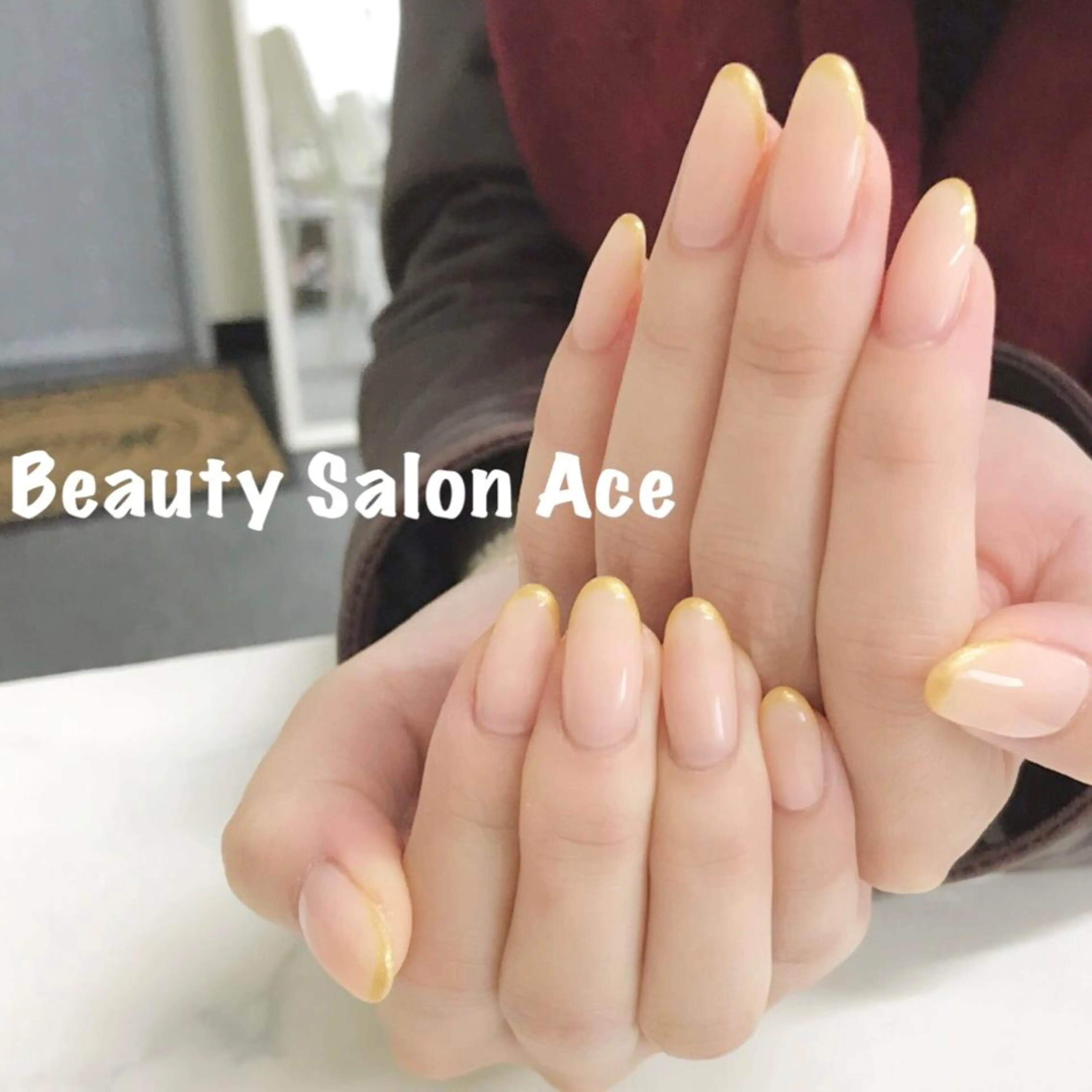 ネイル フレンチネイル 池袋フィルイン Ace♡Nailのネイルデザイン