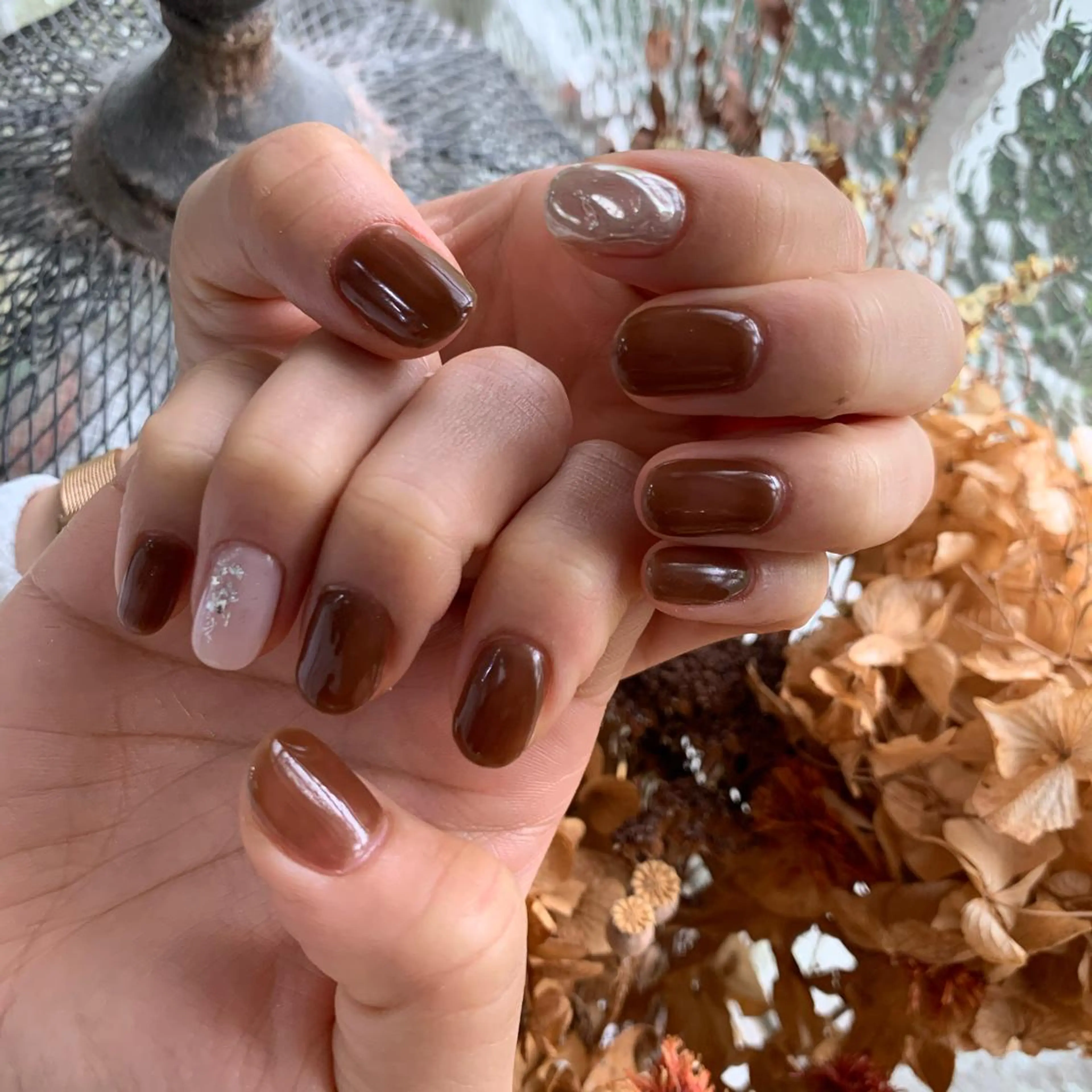ネイル 新宿ニュアンスネイル makotoのネイルデザイン