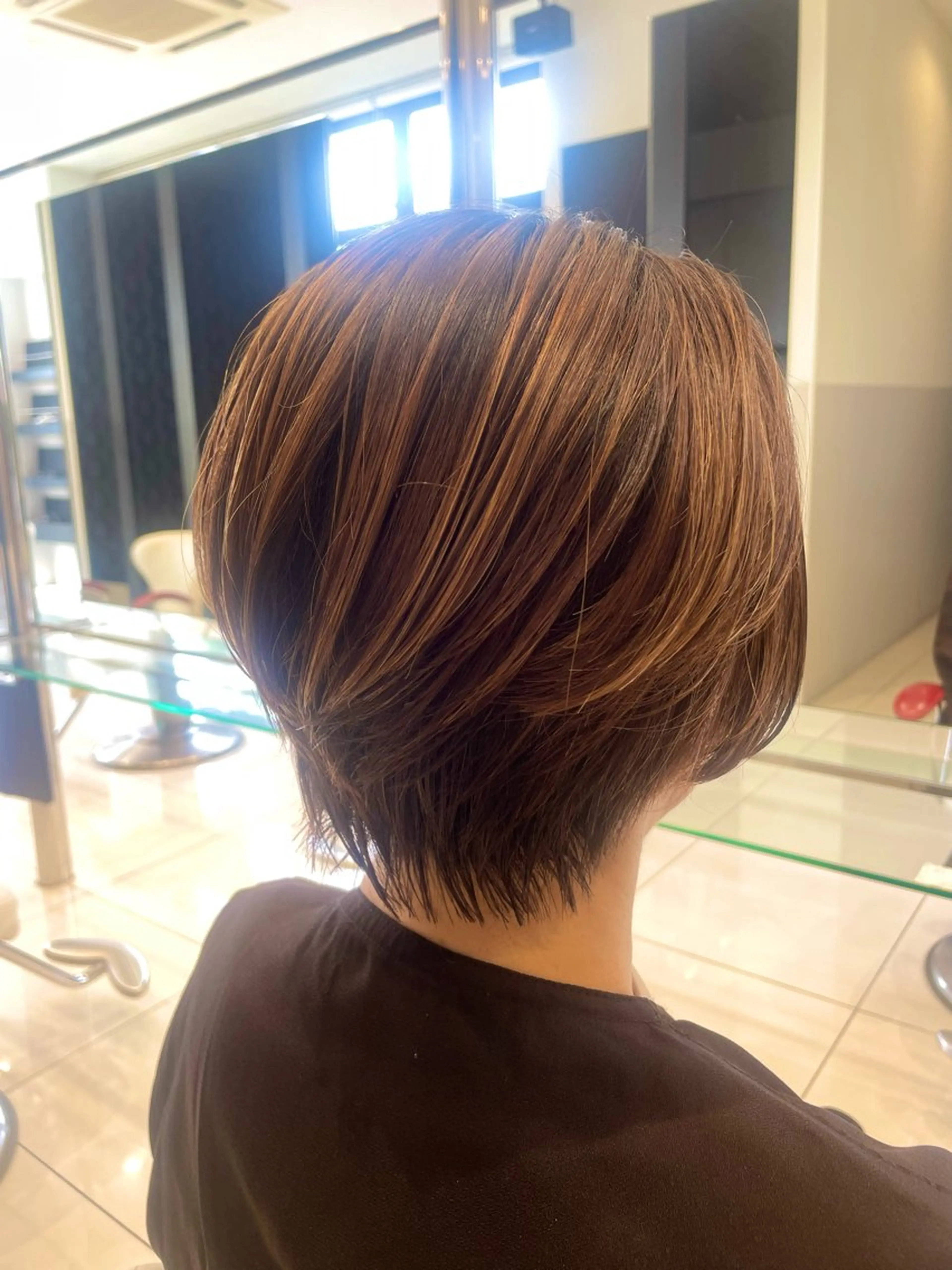 ショート Saya／ 縮毛矯正・髪質改善のヘアスタイル