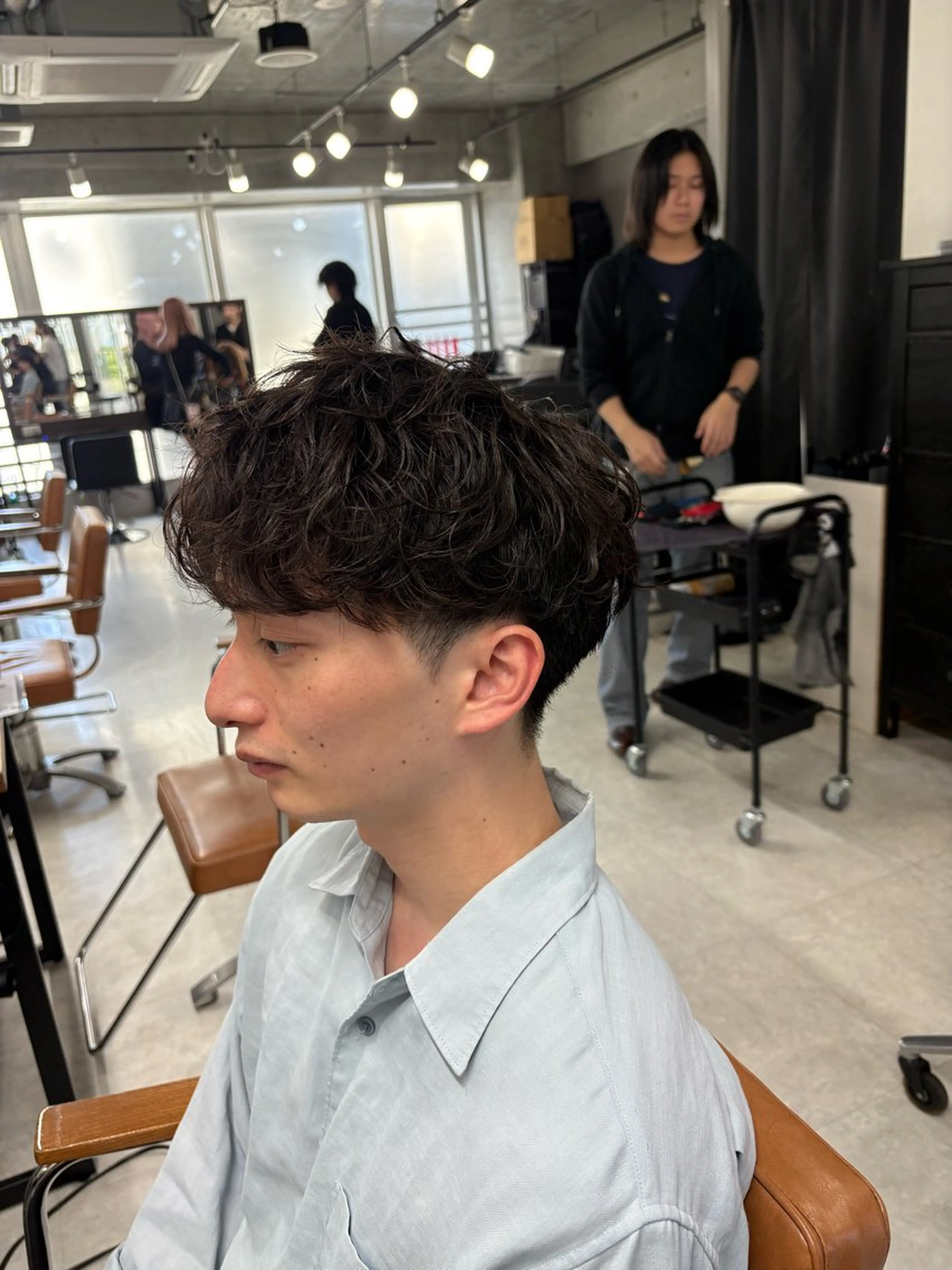 パーマ メンズ メンズパーマ メンズパーマ特化 園田　楓莉のヘアスタイル