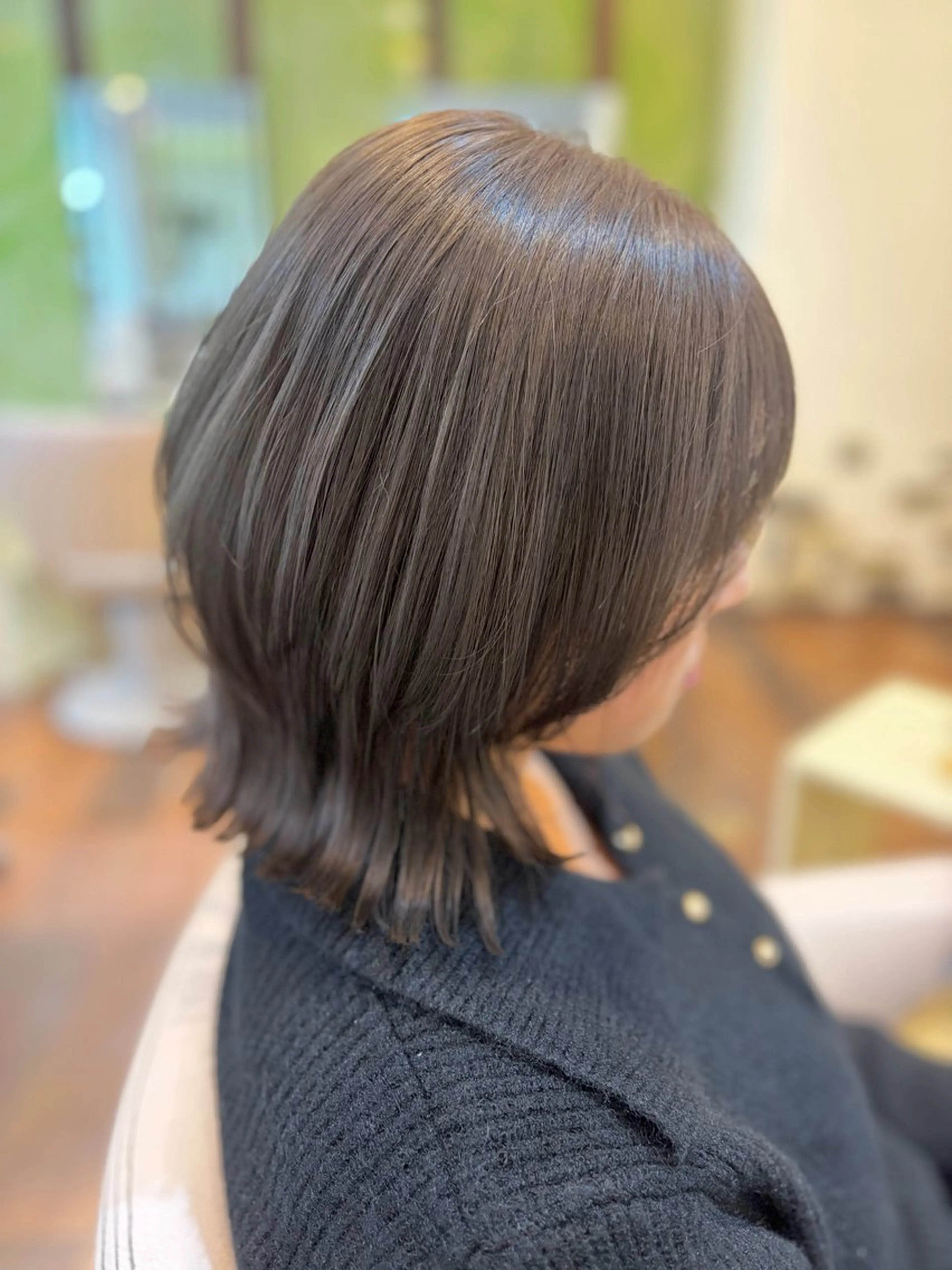 ミディアム カット ヘアカラー トリートメント 🎀髪質改善🎀 Olive南森町のヘアスタイル