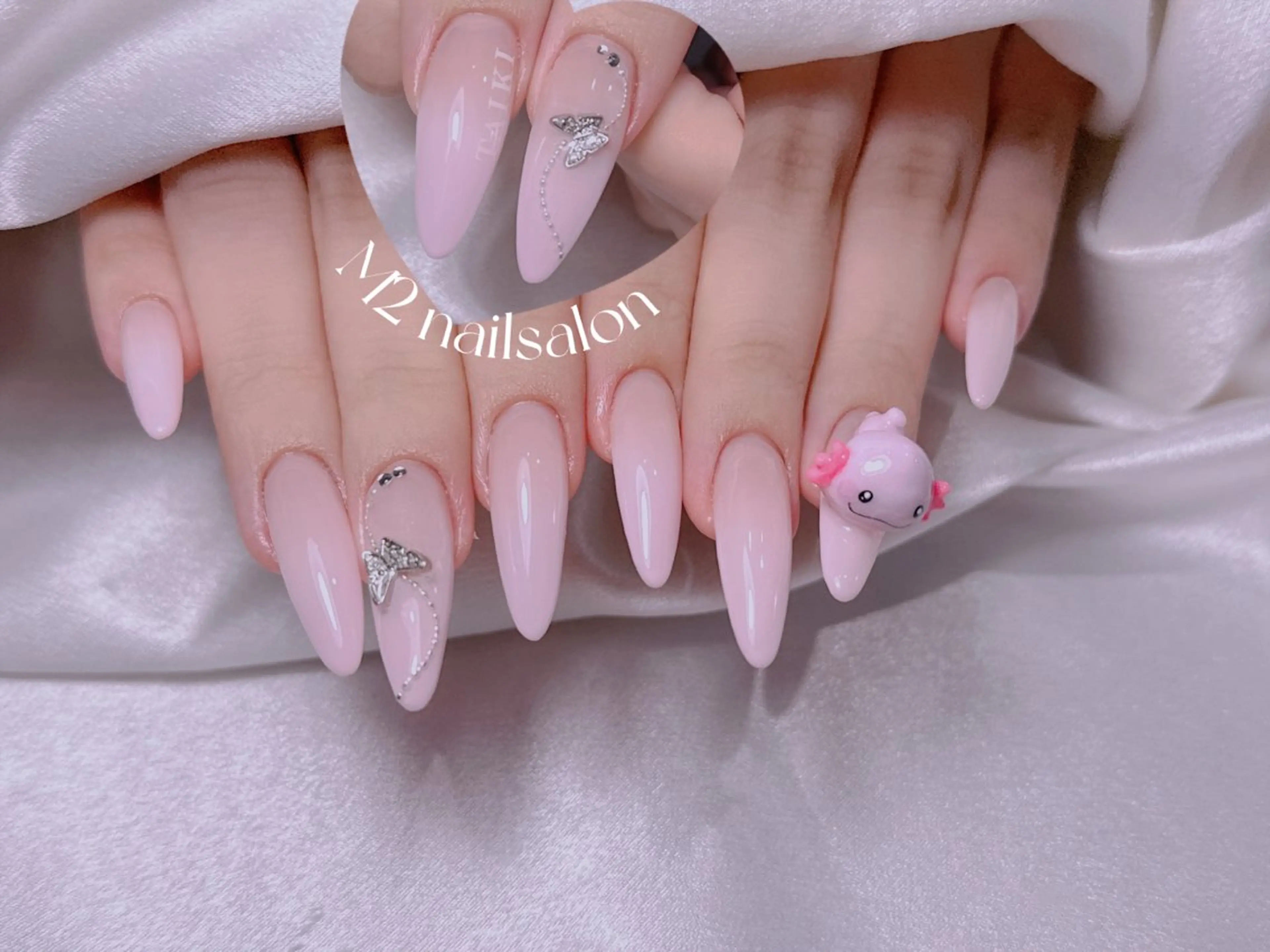 ネイル ハンドネイル 長さだし専門店 M2　rikaのネイルデザイン