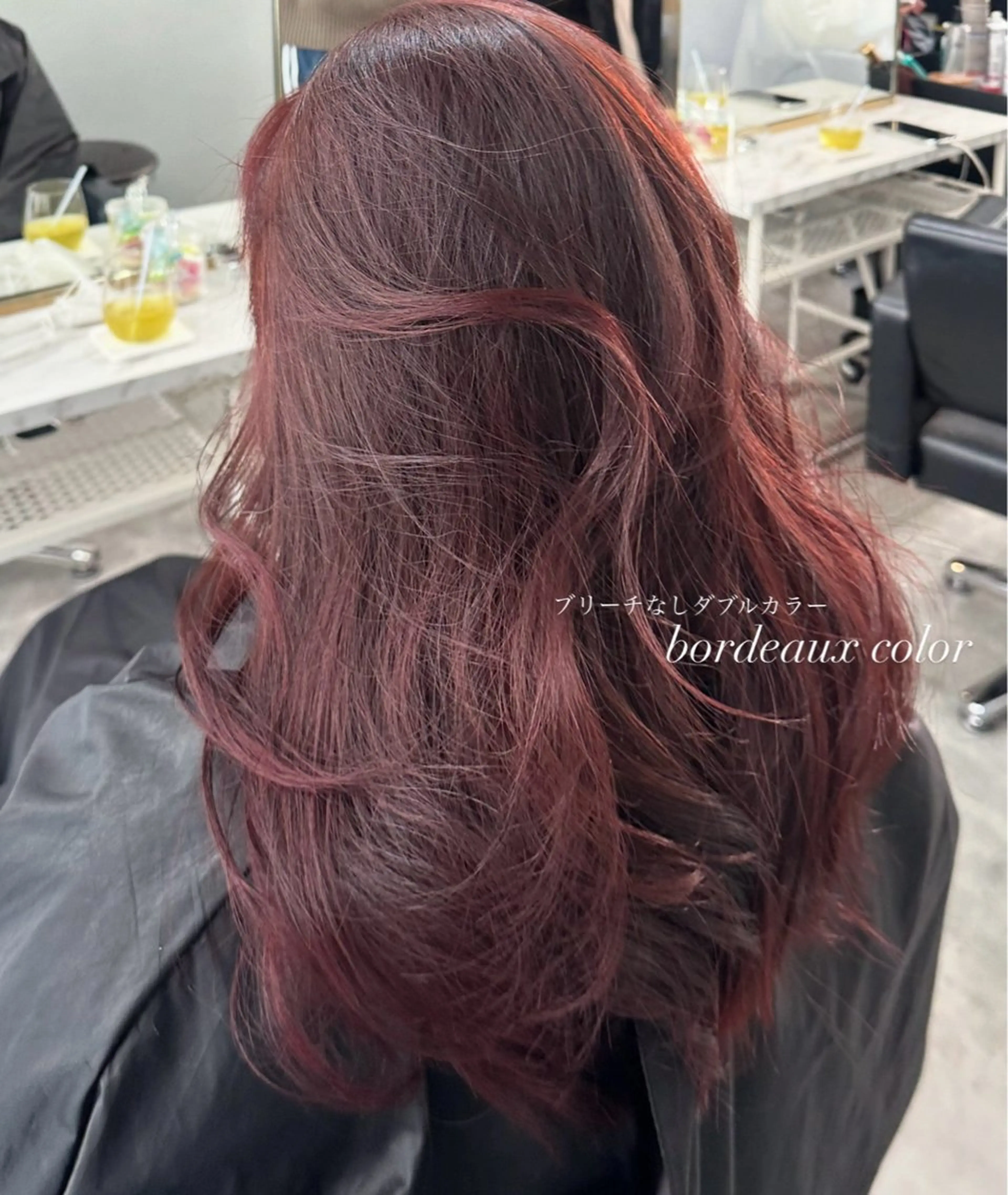 ロング カラー ヘアアレンジ 🫧🇰🇷韓国ヘア レイヤー🐺Yutaのヘアスタイル