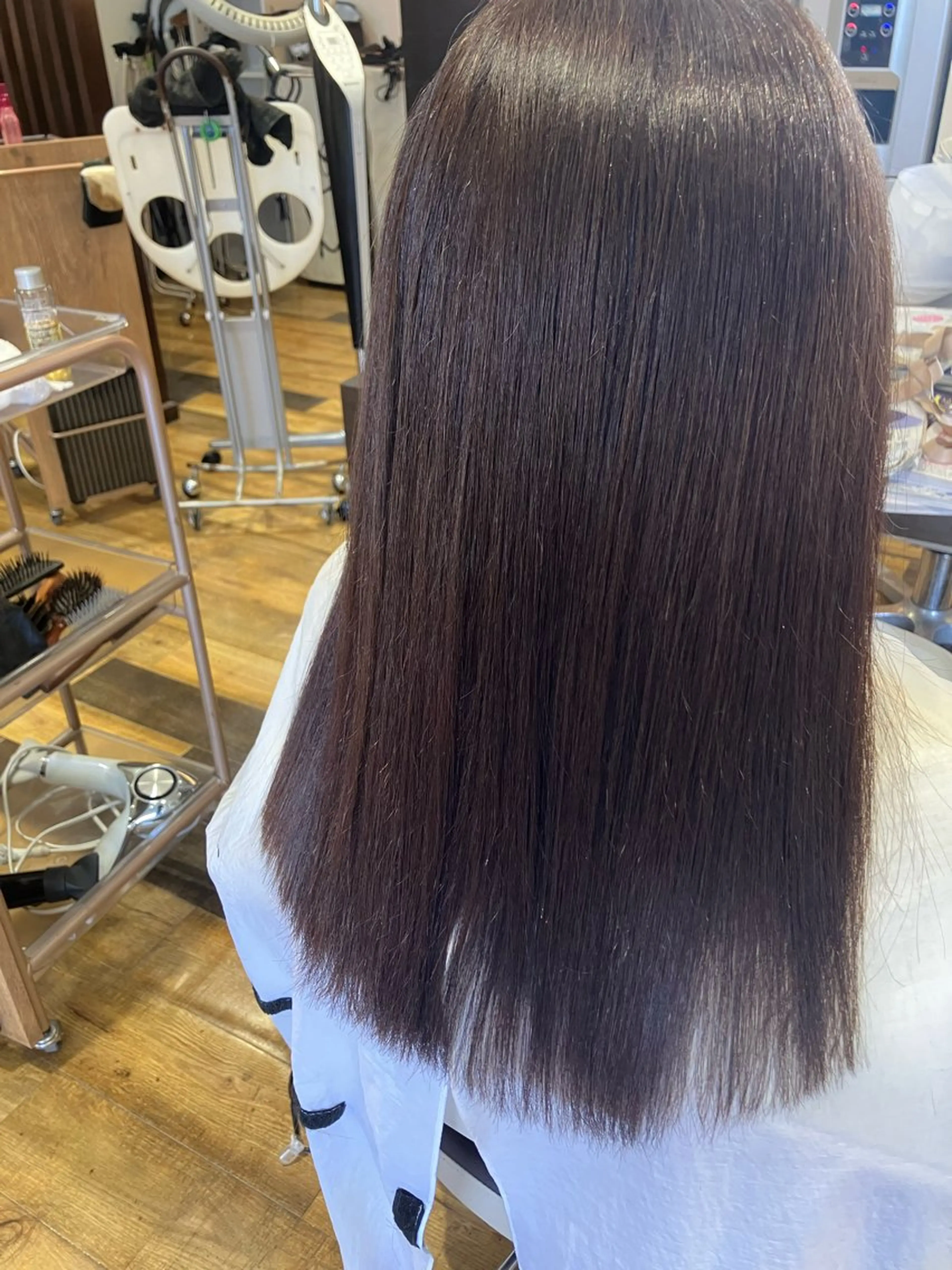 ロング パーマ ヘアアレンジ 朝田 拓実のヘアスタイル