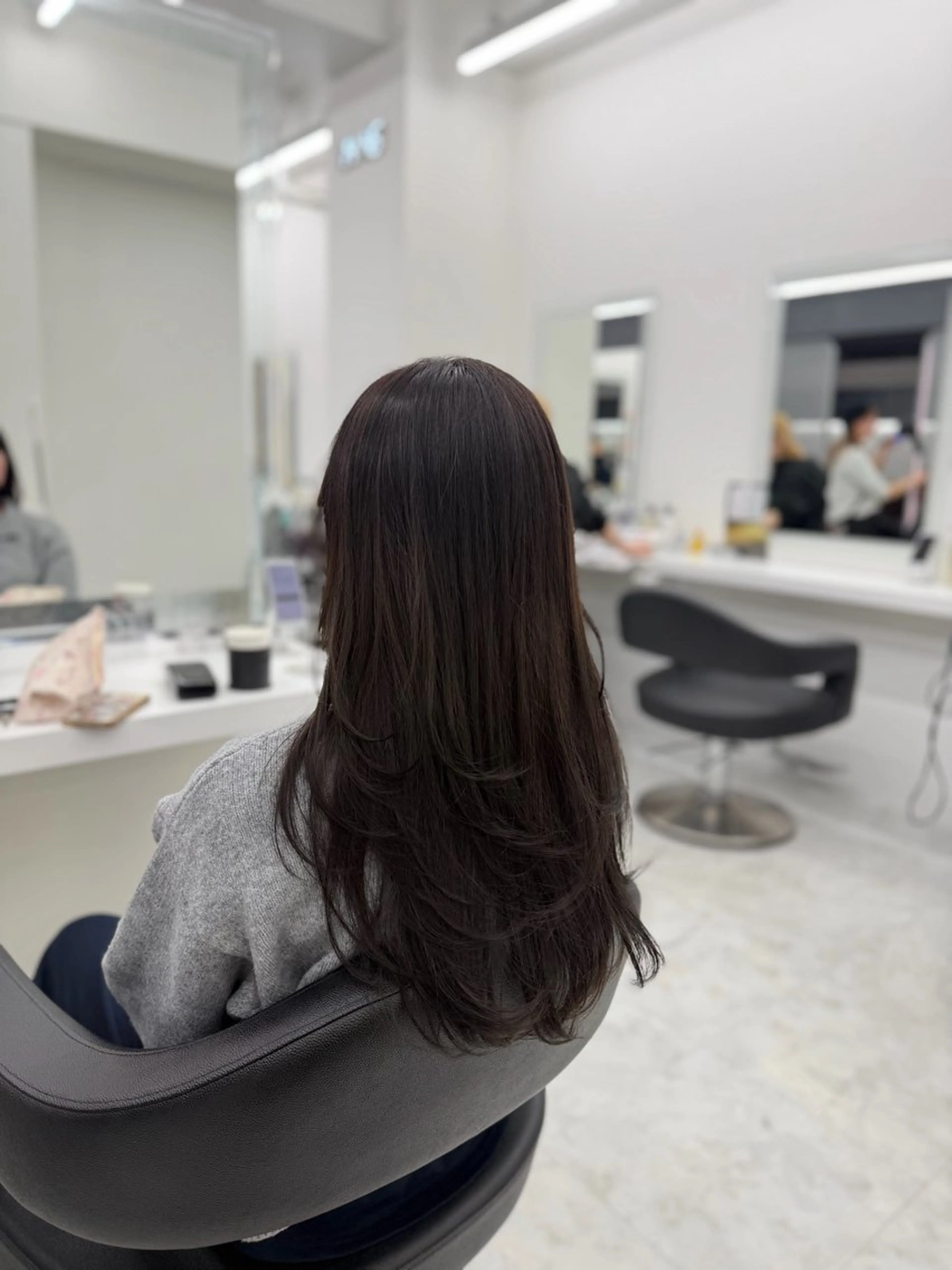 ロング カラー カット ヘアカラー 🤍レイヤー/顔周り /hirari🤍のヘアスタイル