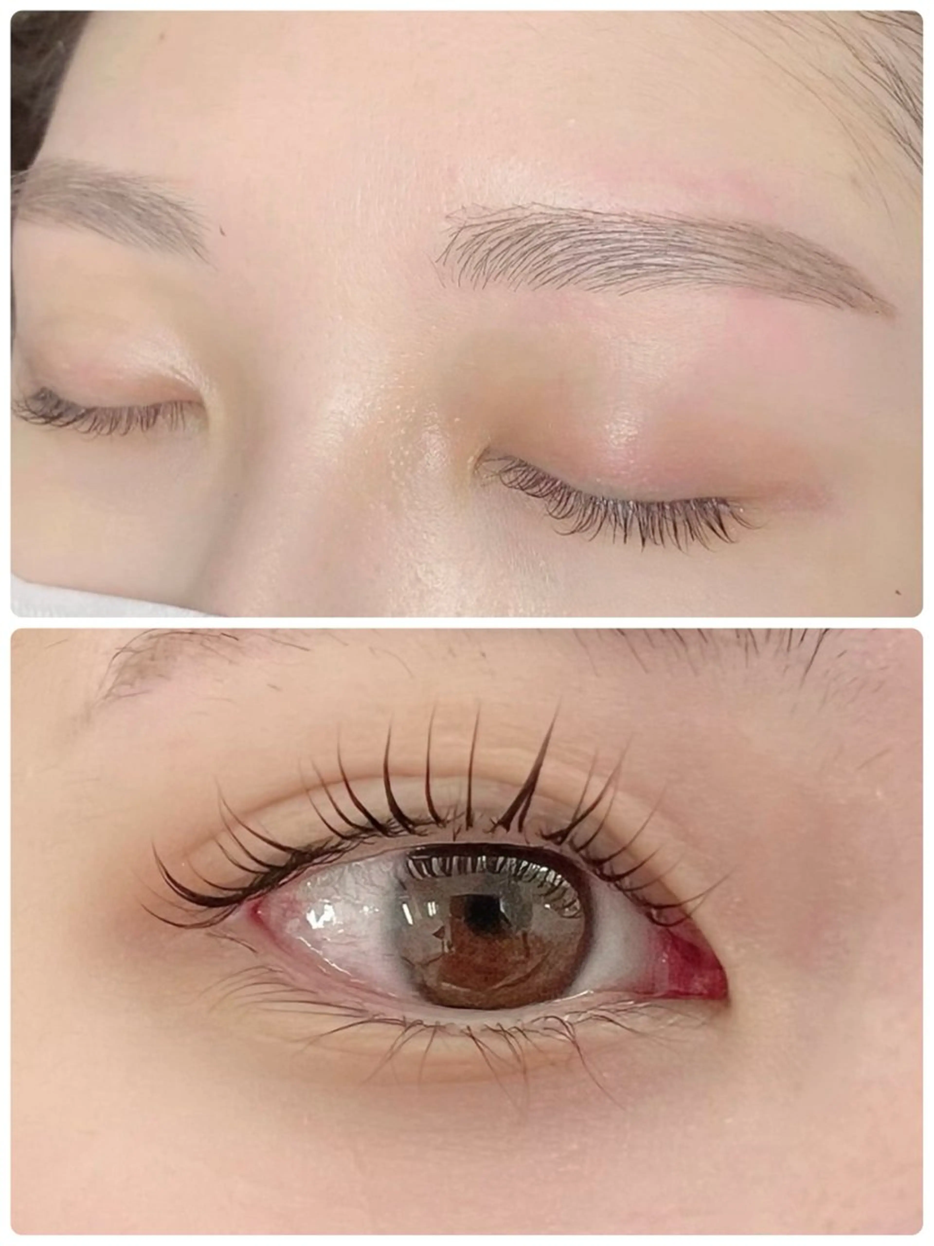 アイブロウ mi🦋韓国 まつパ/パリジェンヌのマツエク・マツパデザイン