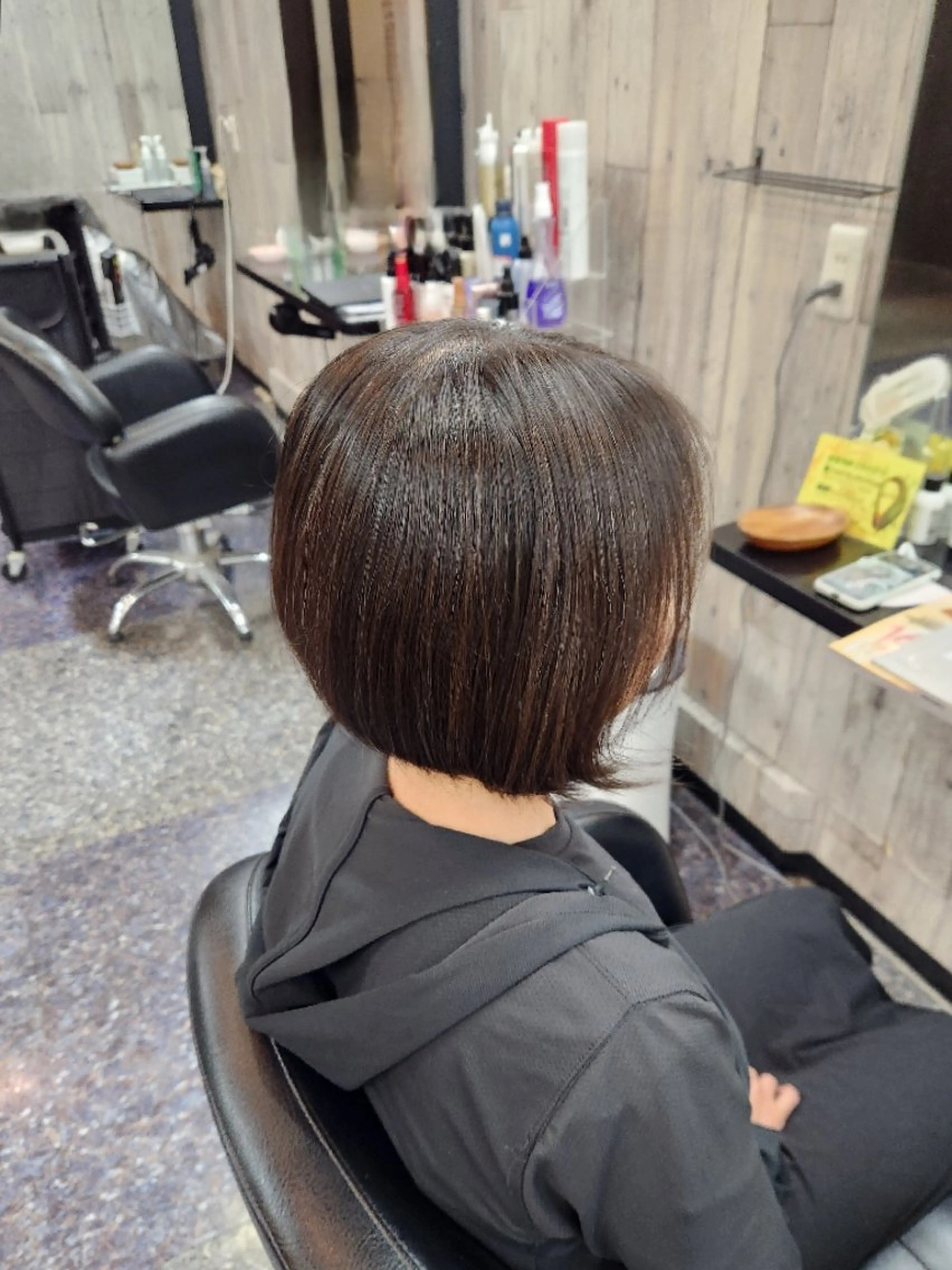 ショート カット ヘッドスパ 岩瀬 未来のヘアスタイル