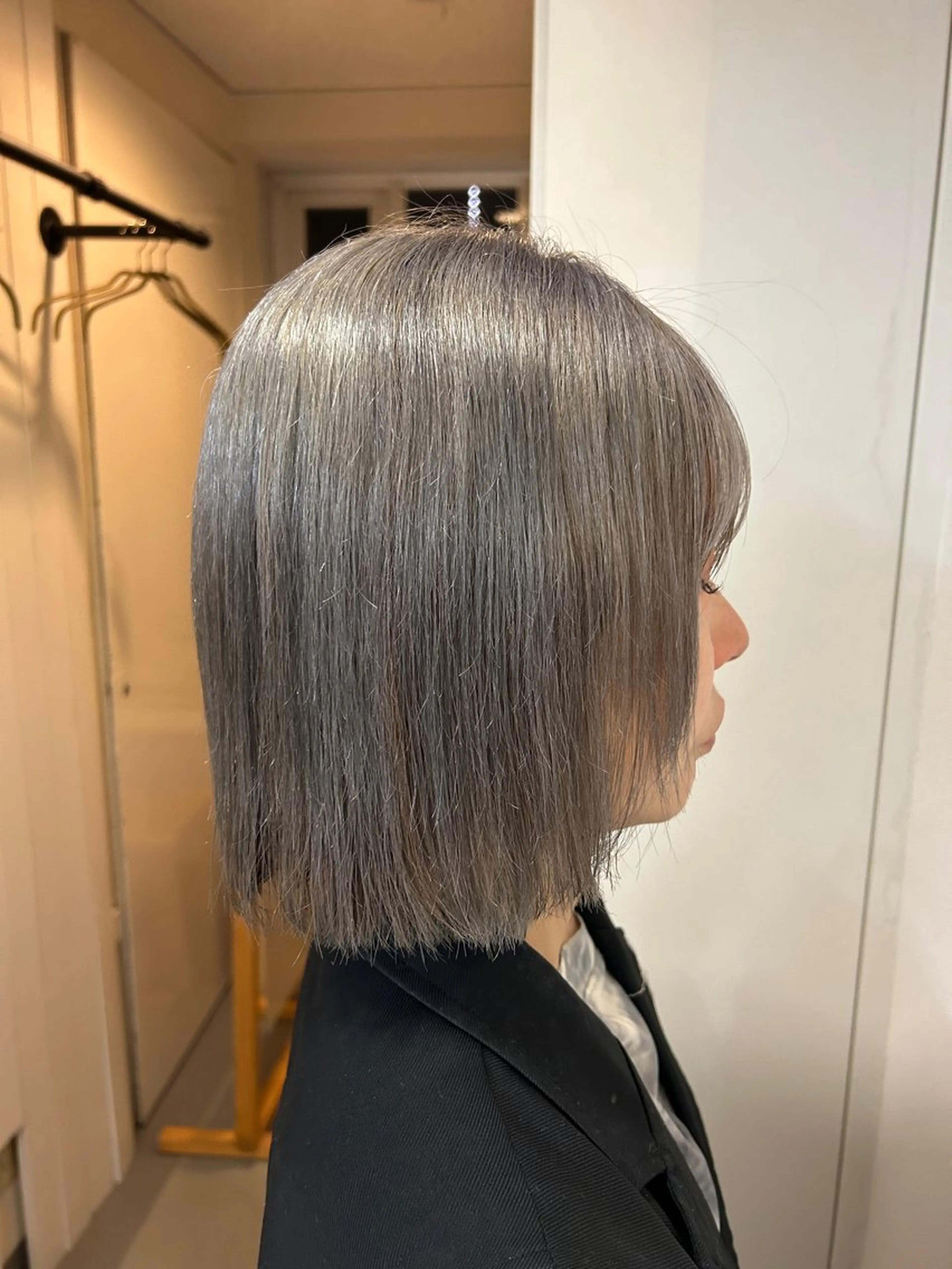 カラー ブリーチ UNBIRTHDAY ゆづみのヘアスタイル
