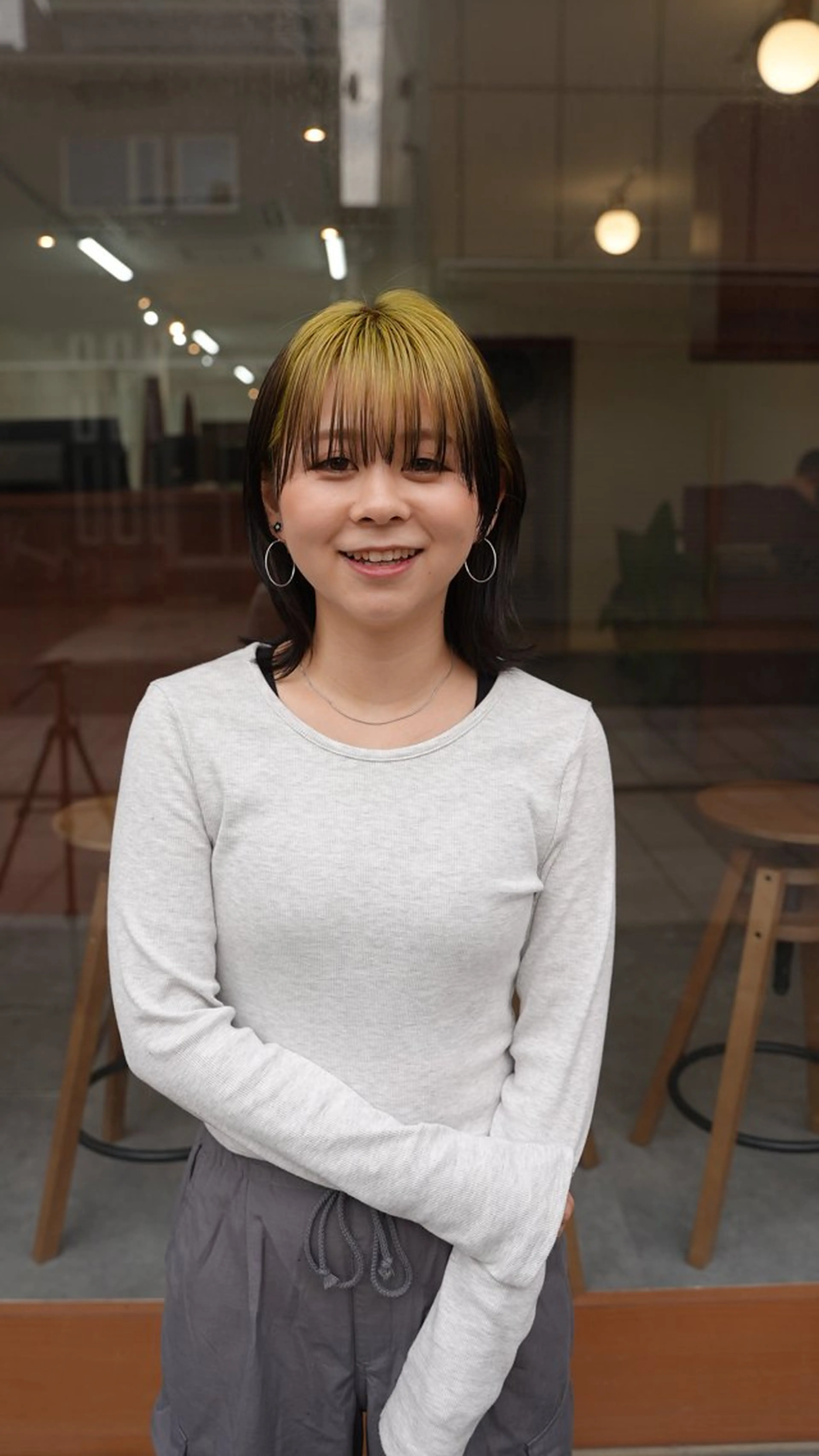 ミディアム ヘアカラー ボブ/レイヤー/ ショートcovo代表のヘアスタイル